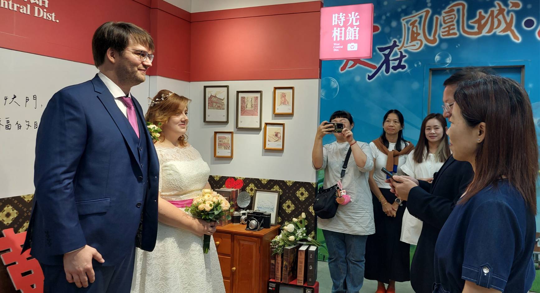 從德國到台南 浪漫古都吸引國際新人結婚