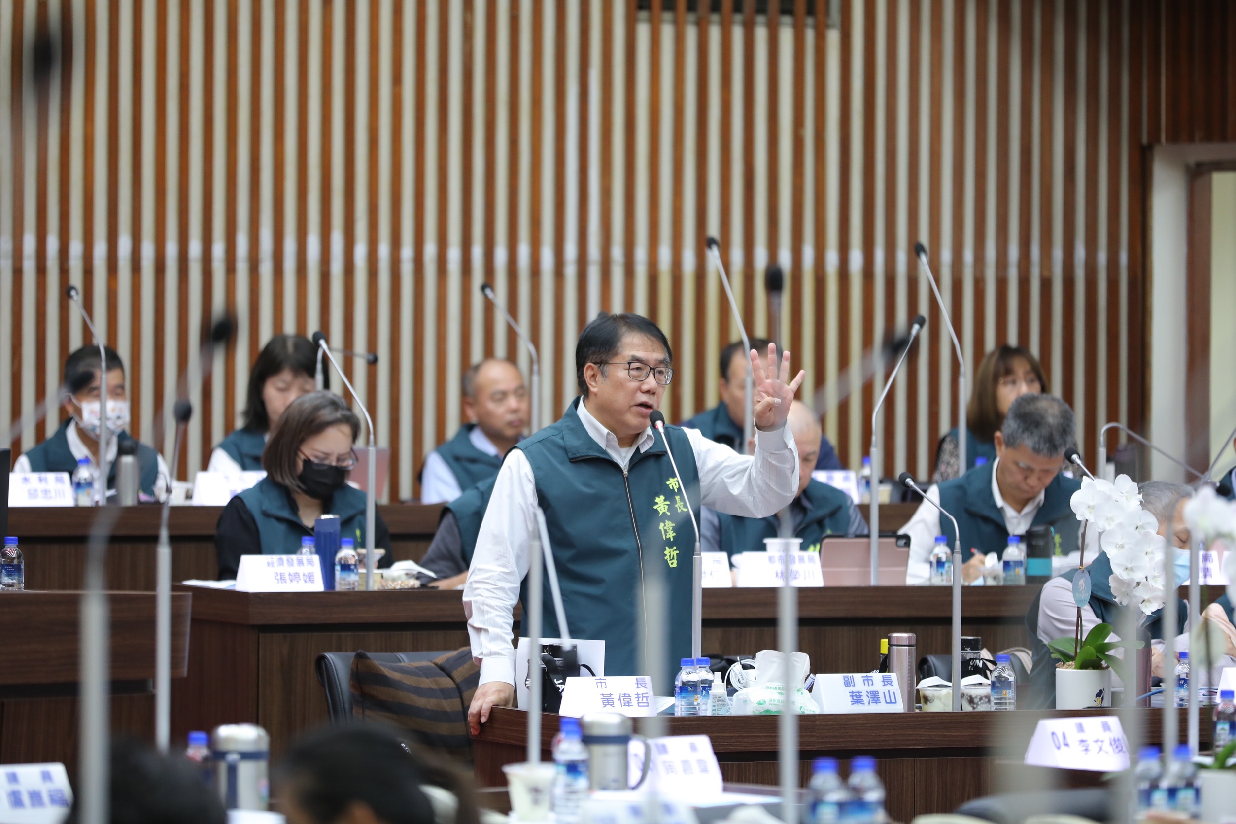 台南市議會第4屆第9次臨時會閉幕 黃偉哲感謝議會提供寶貴建言