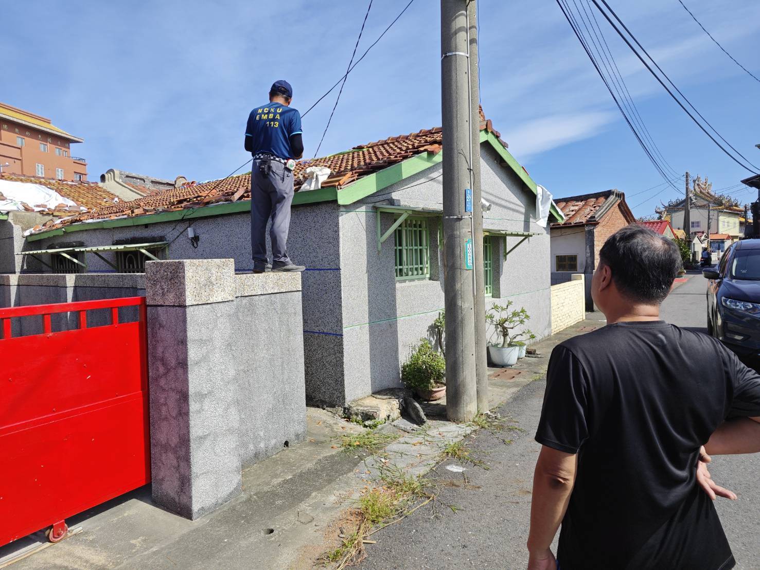 臺南市府協助七股災後修繕 媒合率已近9成