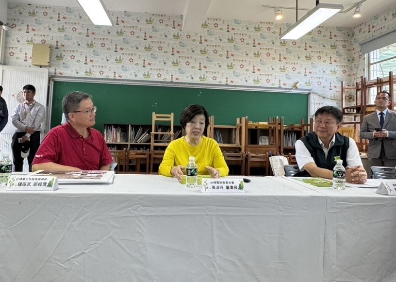 校園重建路上有你真好！臺南市致謝台積電慈善基金會守護偏鄉教育