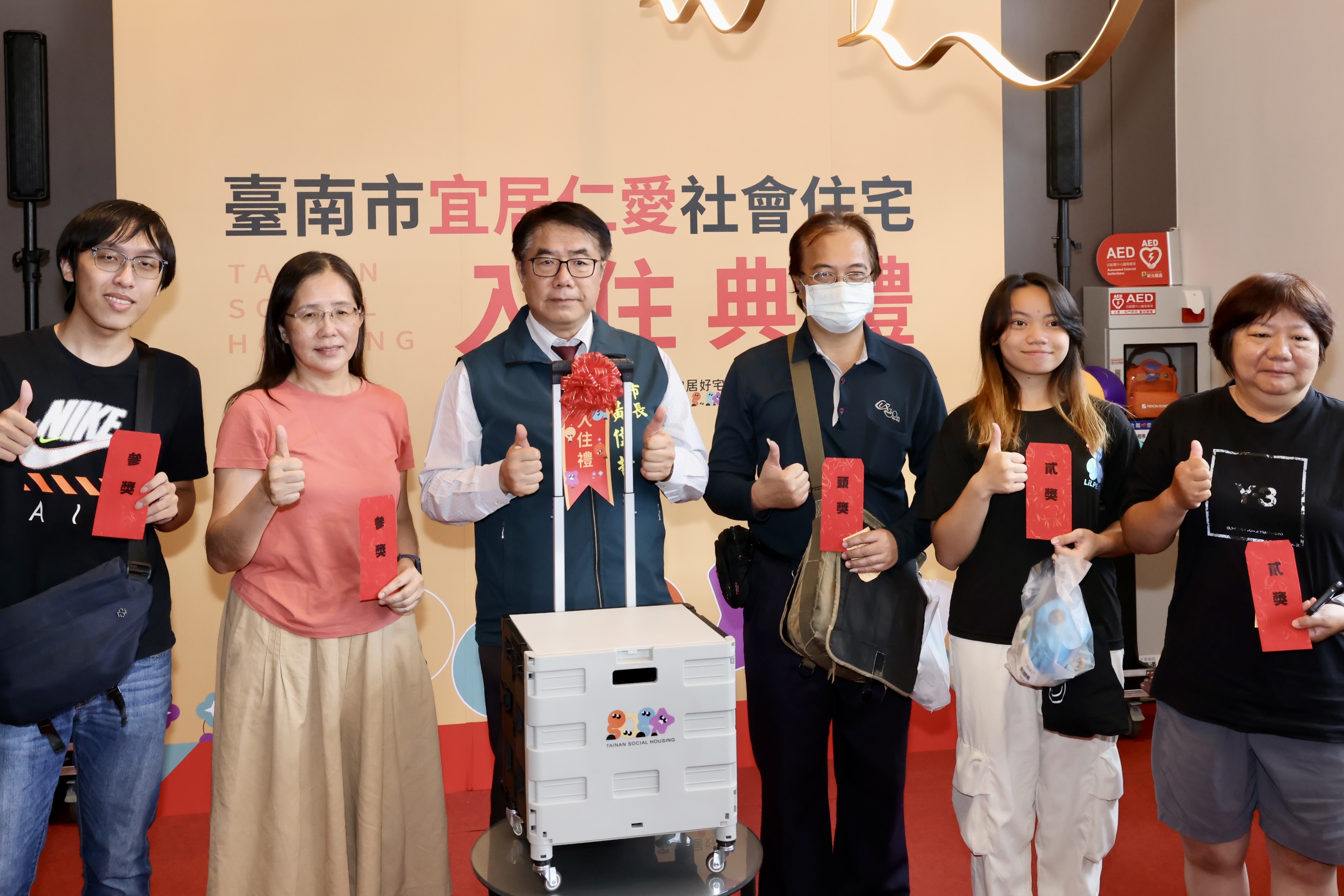 台南社宅首批入住！「宜居仁愛」 住戶歡喜搬家展開新生活
