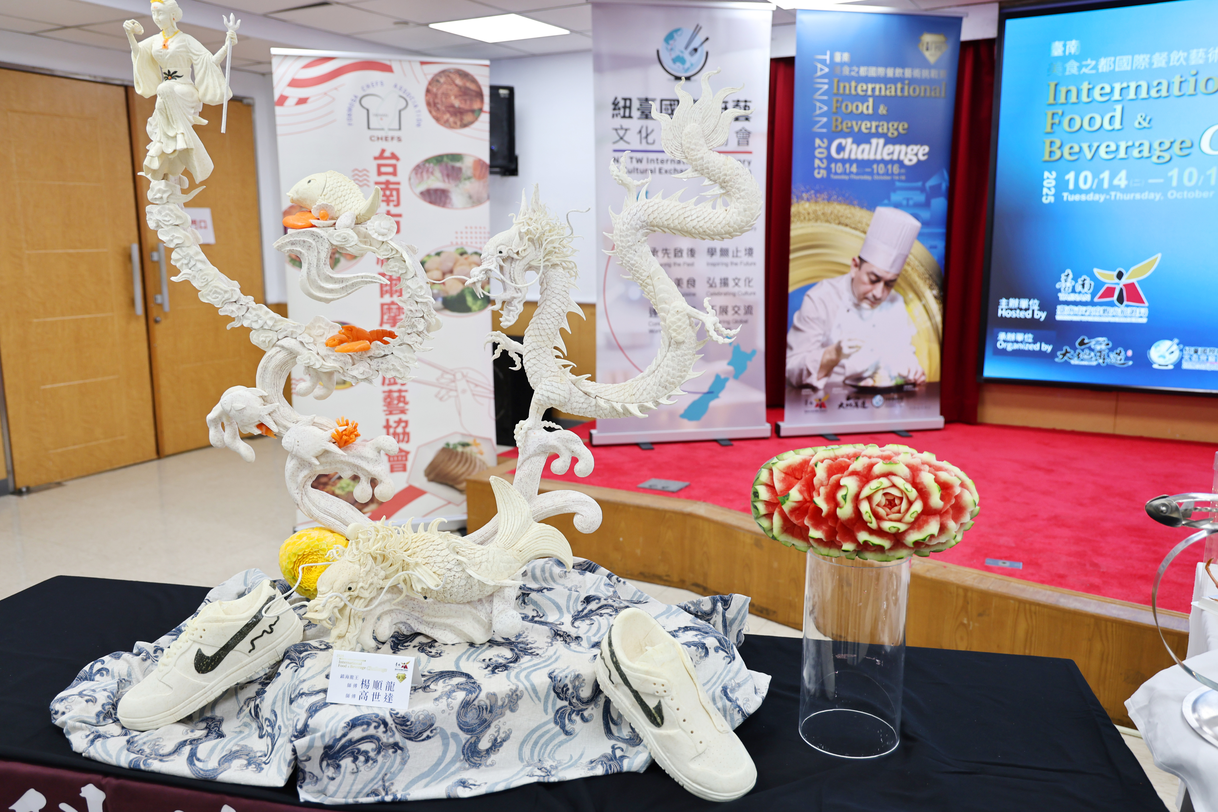 「2025 TIFBC國際餐飲藝術挑戰賽」世界廚藝高手10/14再聚台南 靜態展示搶先亮相
