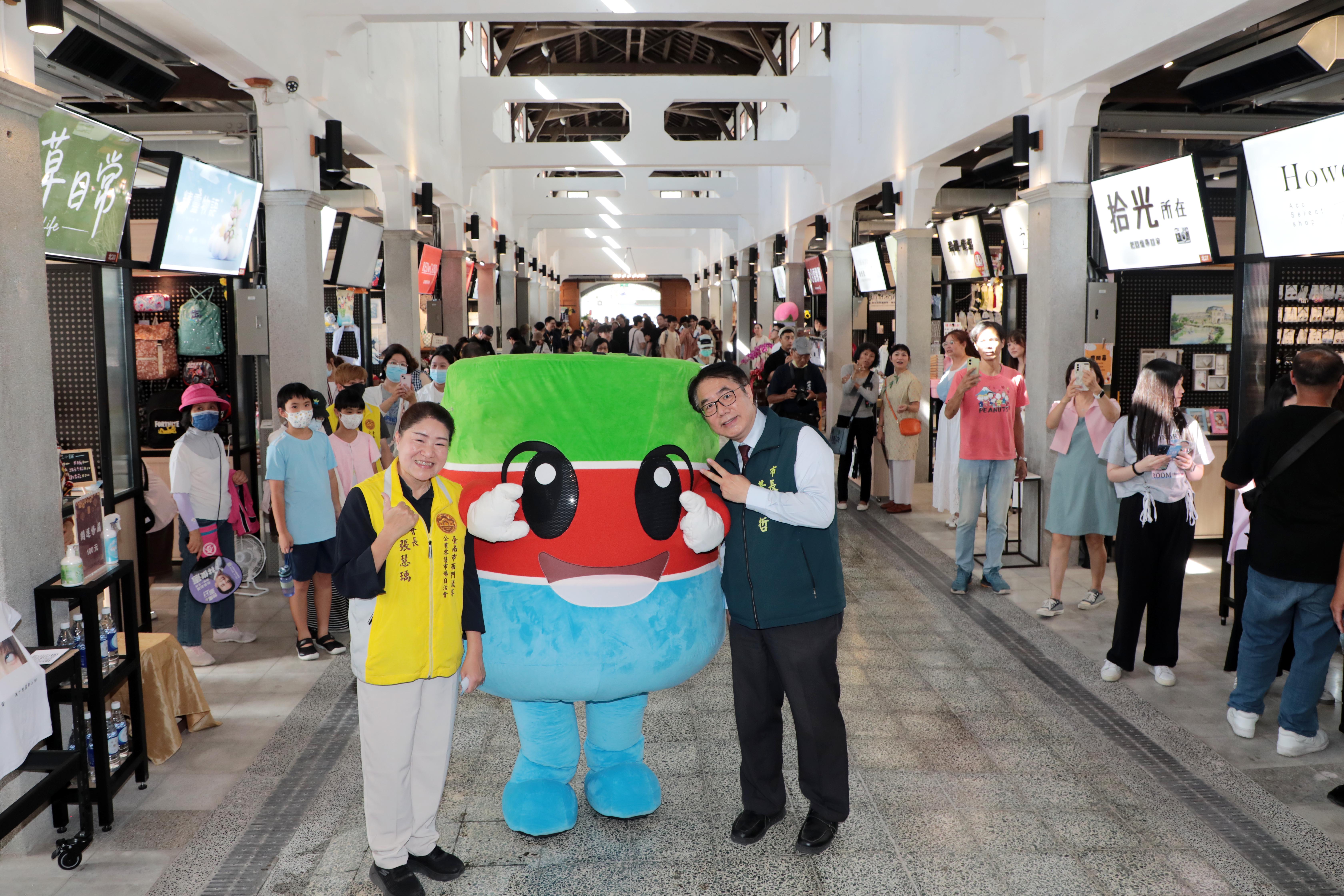 台南西市場今開幕再現風華 黃偉哲邀體驗百年風采