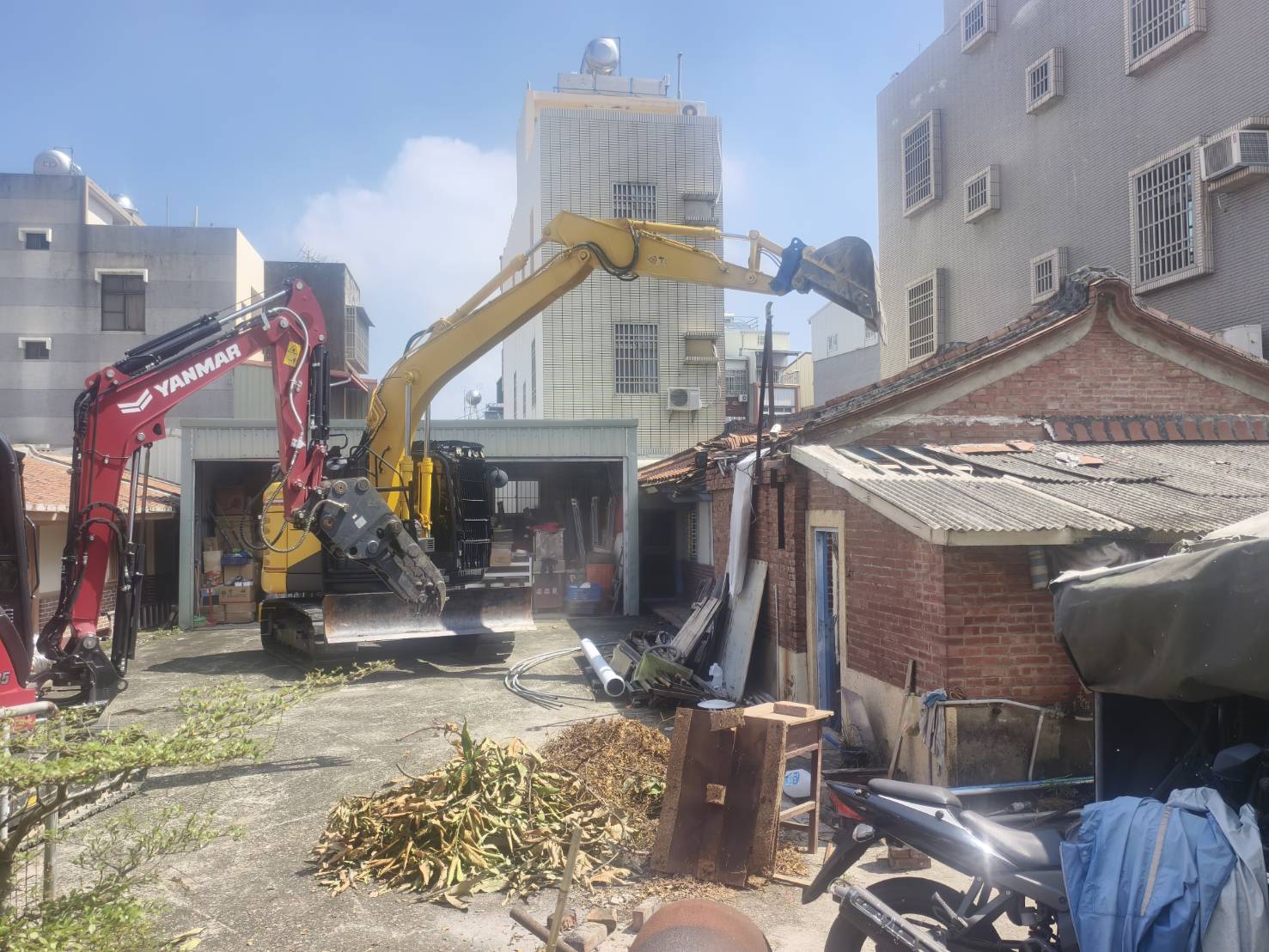 政府代拆風災全損屋首例今完成  屋主：感謝市府出手幫忙