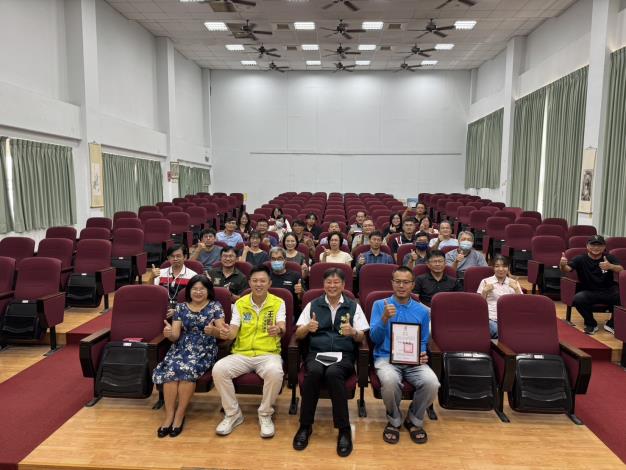 重視校園安全！竹夢國際有限公司捐贈新營國小等61校安全工作梯