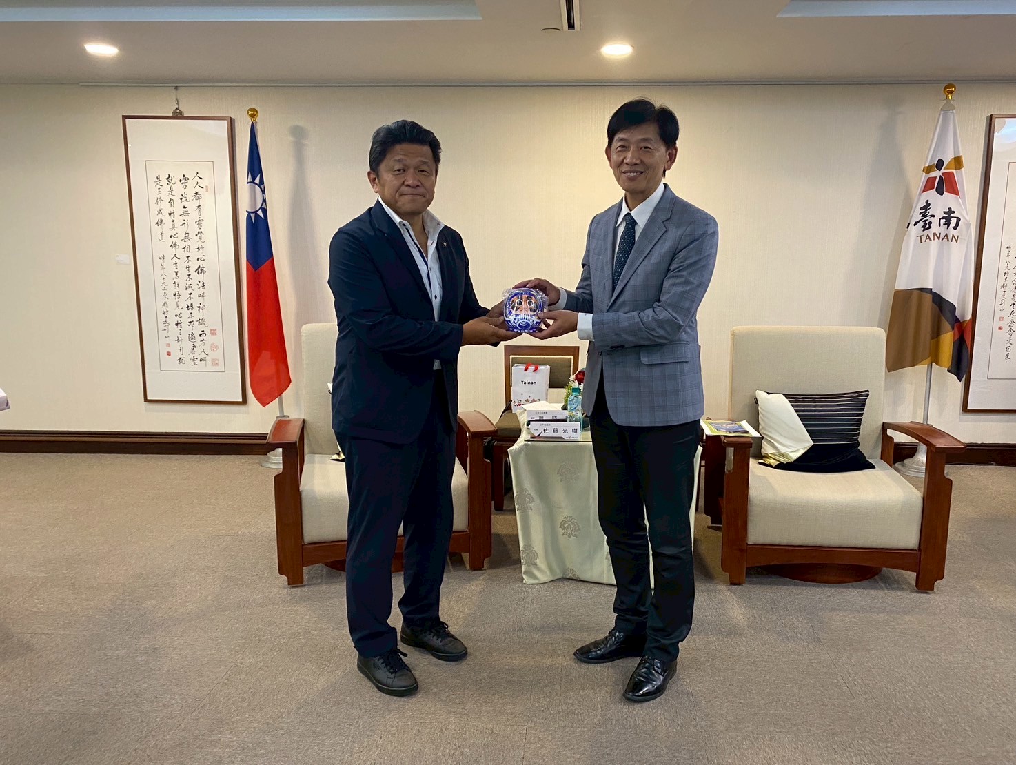 日本宮城縣鹽竃市訪南 盼推動雙方教育觀光交流