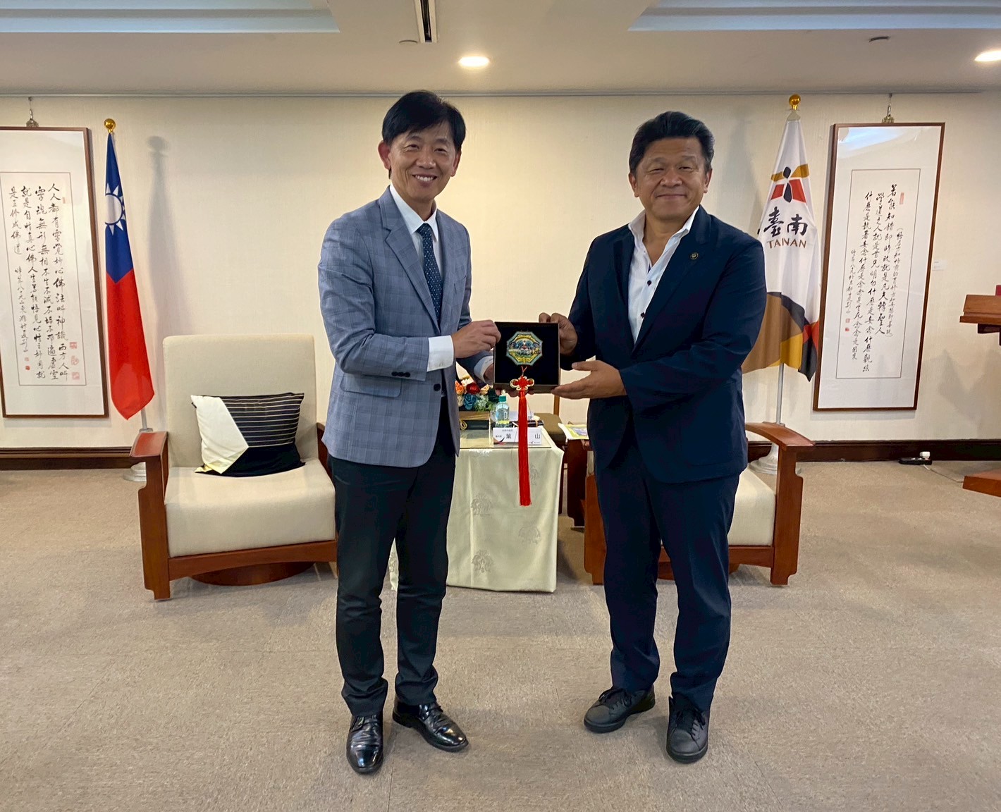 日本宮城縣鹽竃市訪南 盼推動雙方教育觀光交流