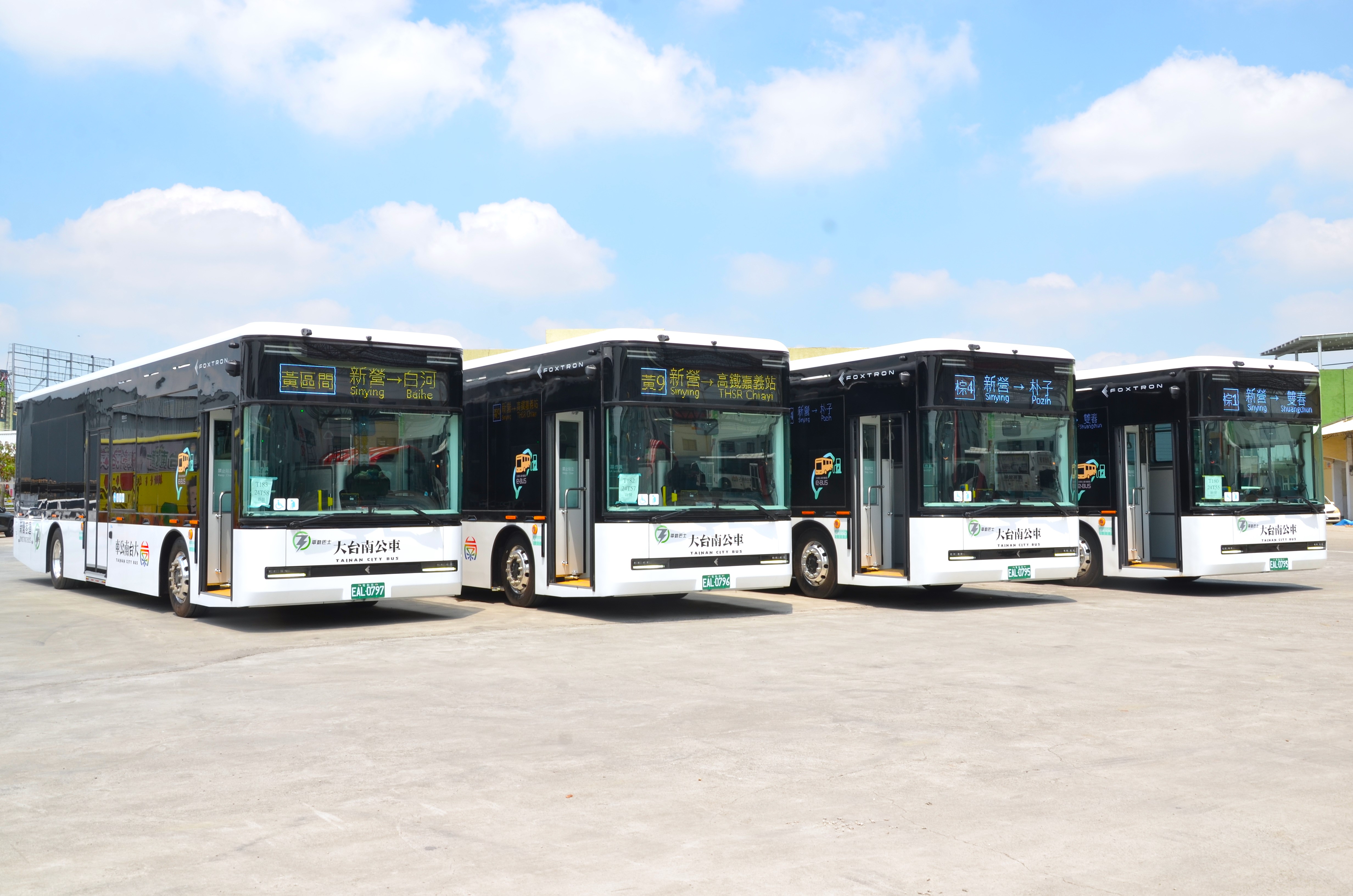 台南再添10輛電動公車 辦理消防演練後將分批投入營運