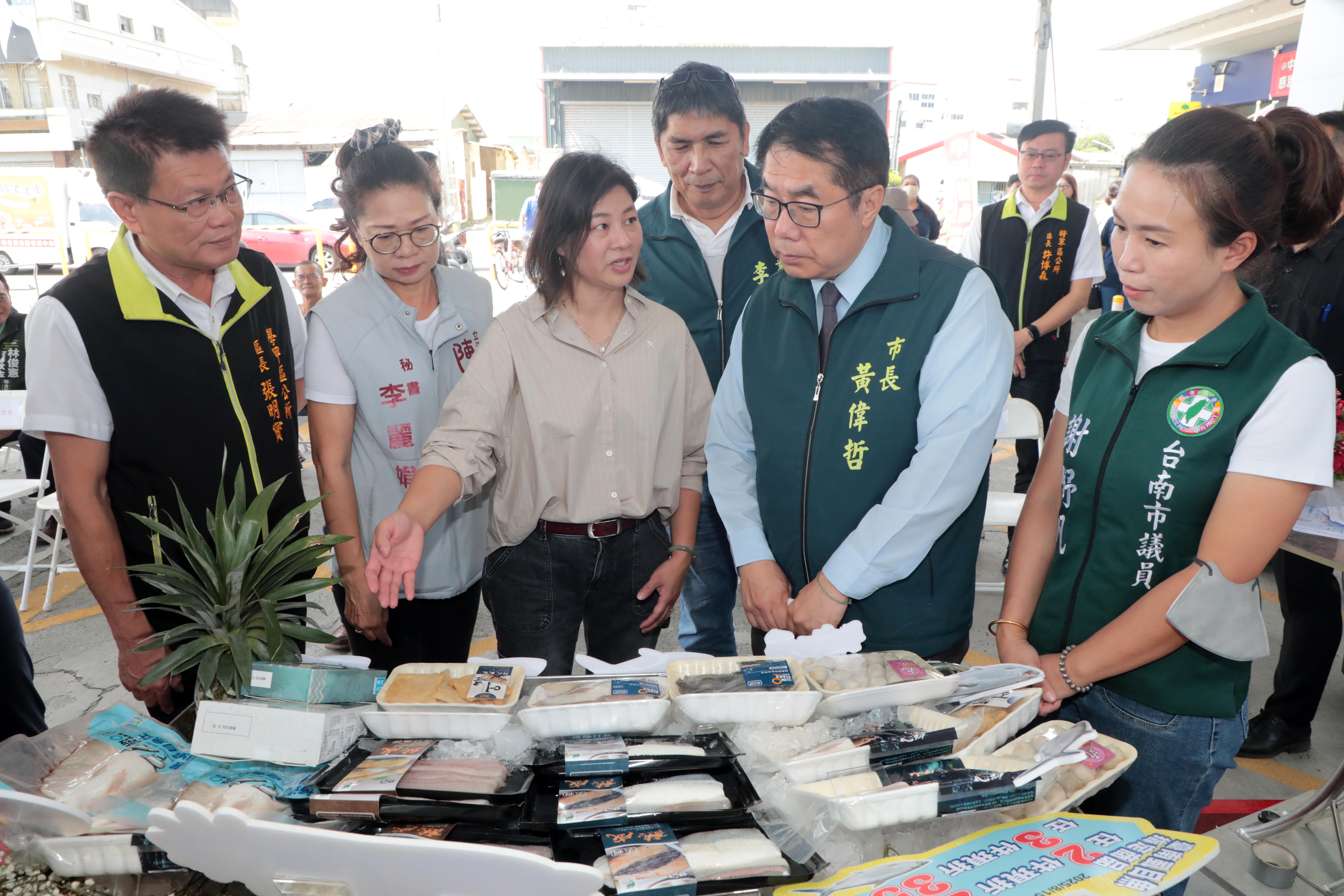 市府攜手全聯推廣台南最強美食虱目魚　黃偉哲大讚營養美味CP值高