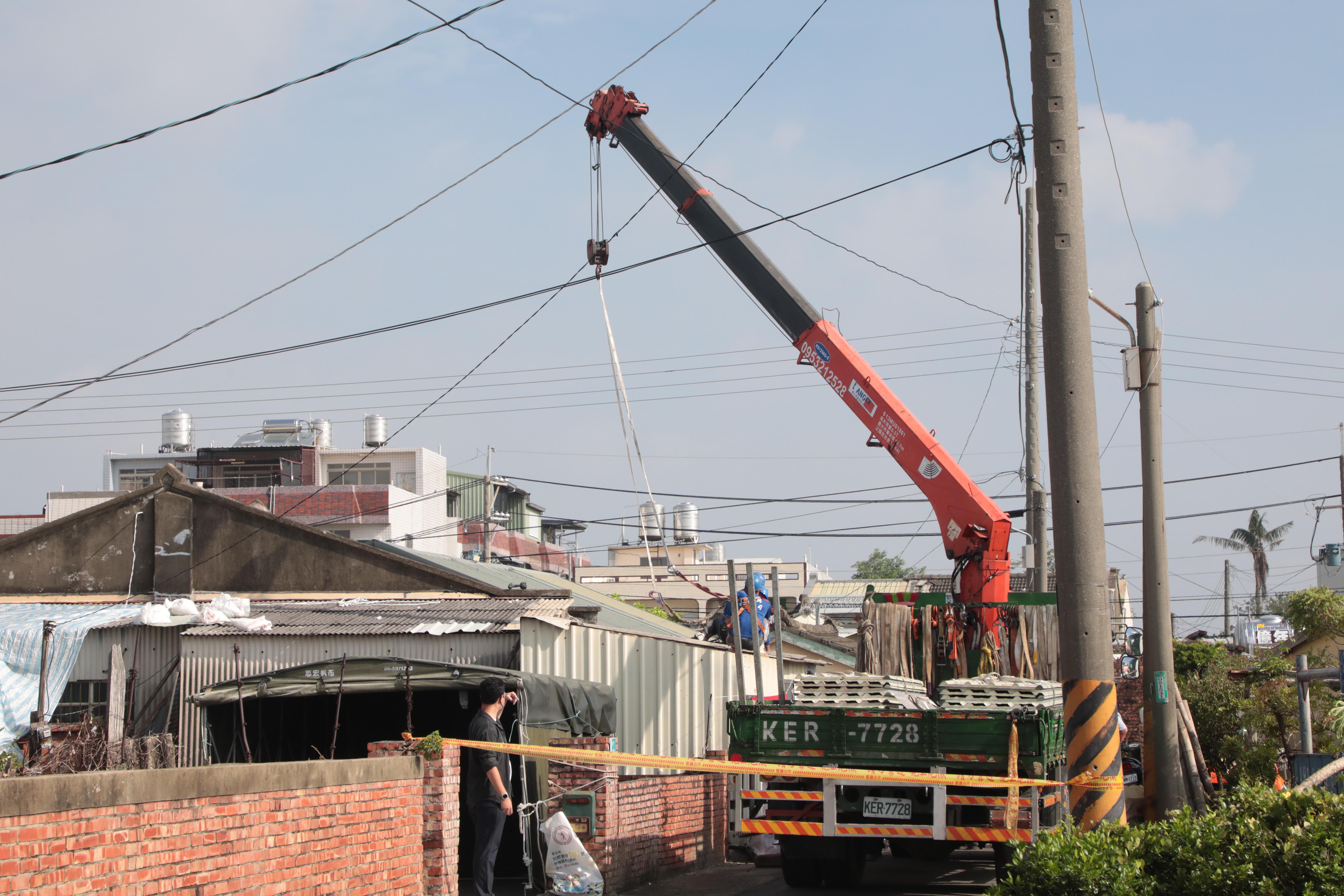 丹娜絲風災後復原工作不間斷　南市府持續媒合房屋修繕與補助發放