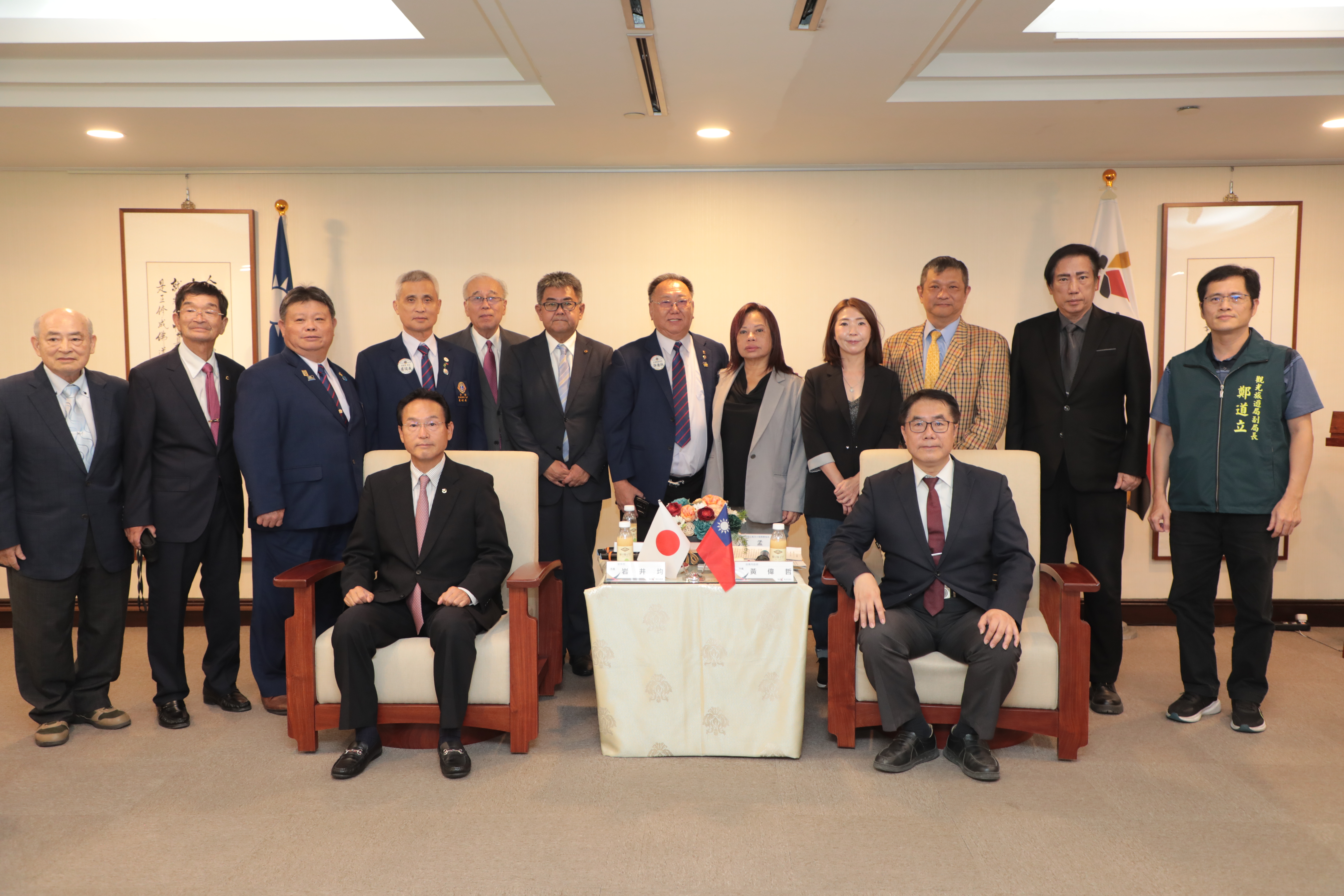 日本安中市岩井均市長蒞府拜會 黃偉哲市長樂見兩市展開深度交流
