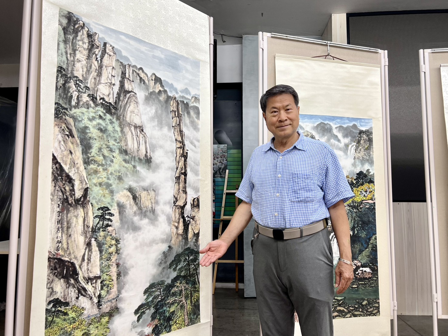 廖仁彬創作個展  大地的山韻水色