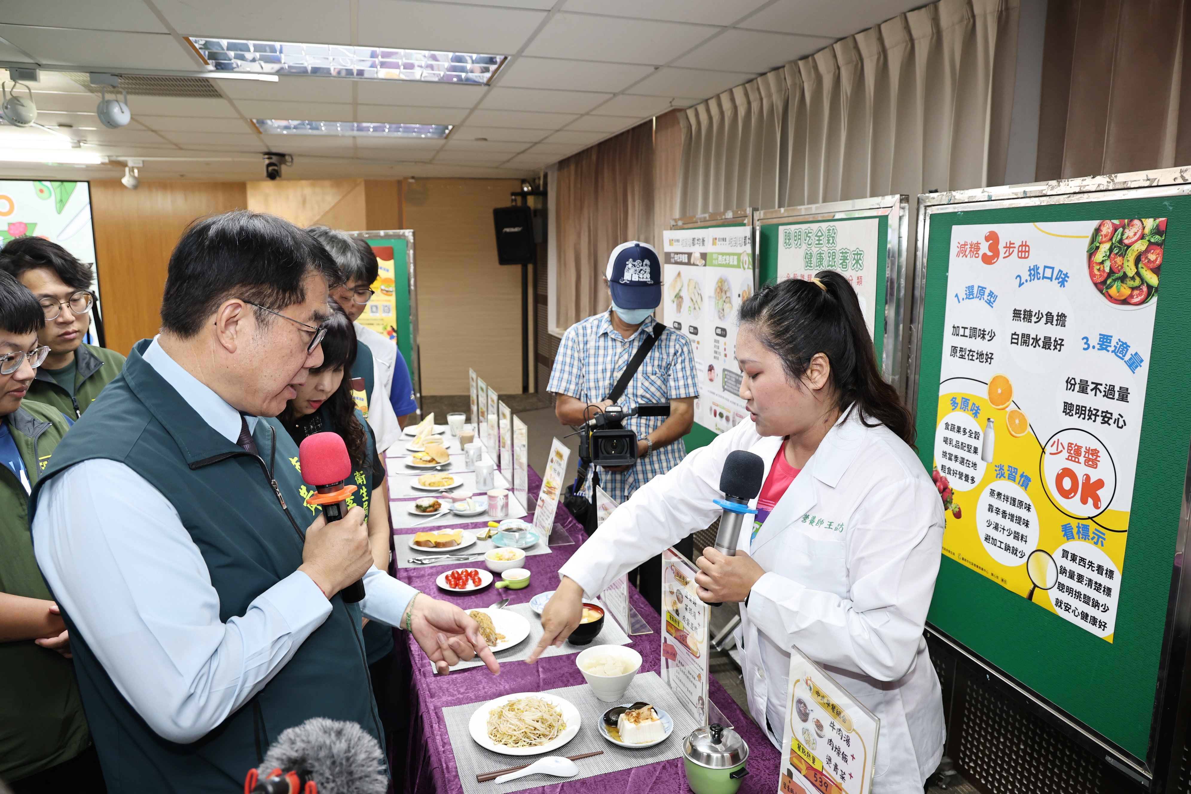 台南推「健康早餐GO」 黃偉哲呼籲養成早餐好習慣吃出健康力