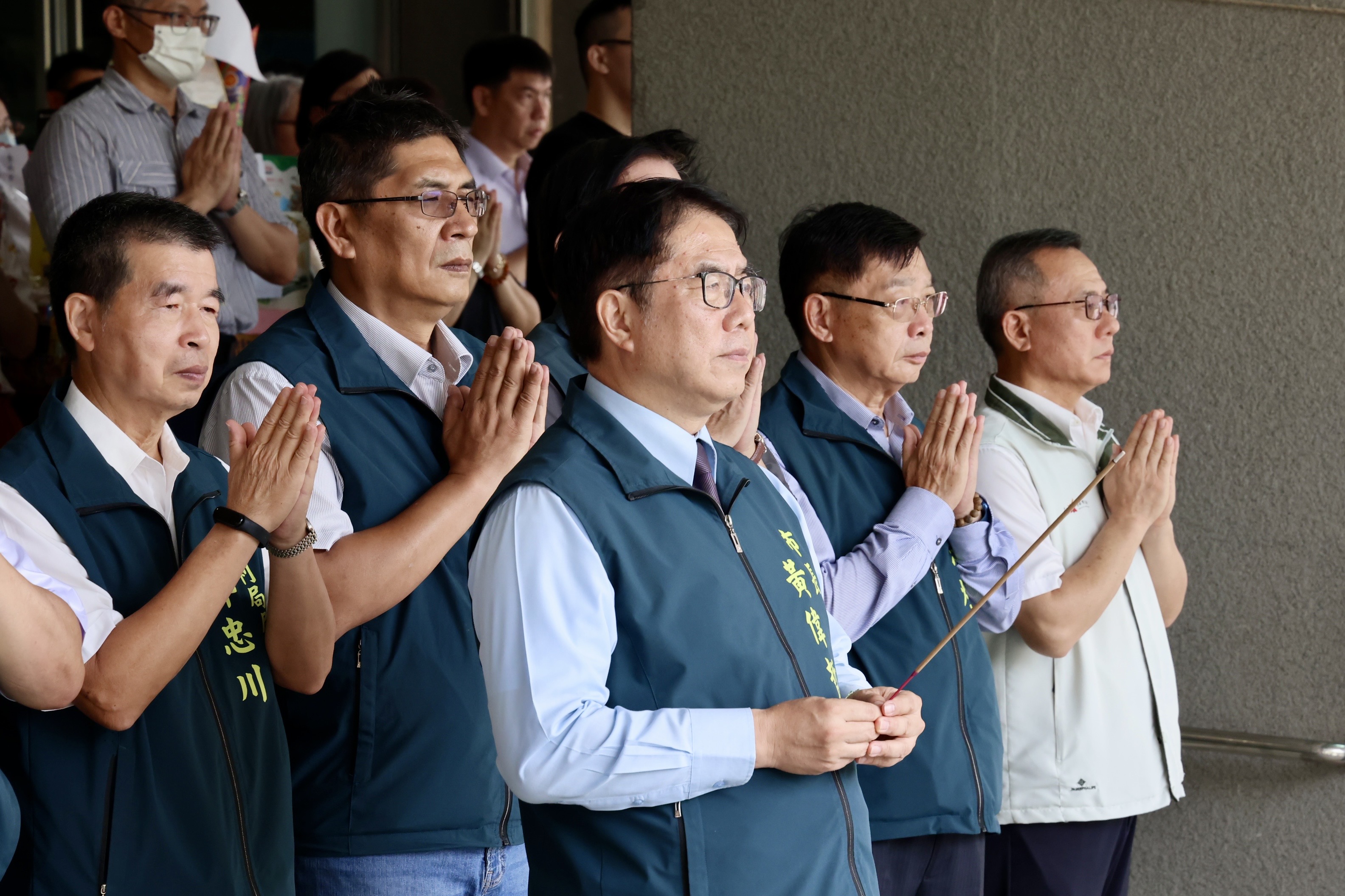 黃偉哲主持民治市政中心中元普渡祭典 祈求市民平安、市政順利