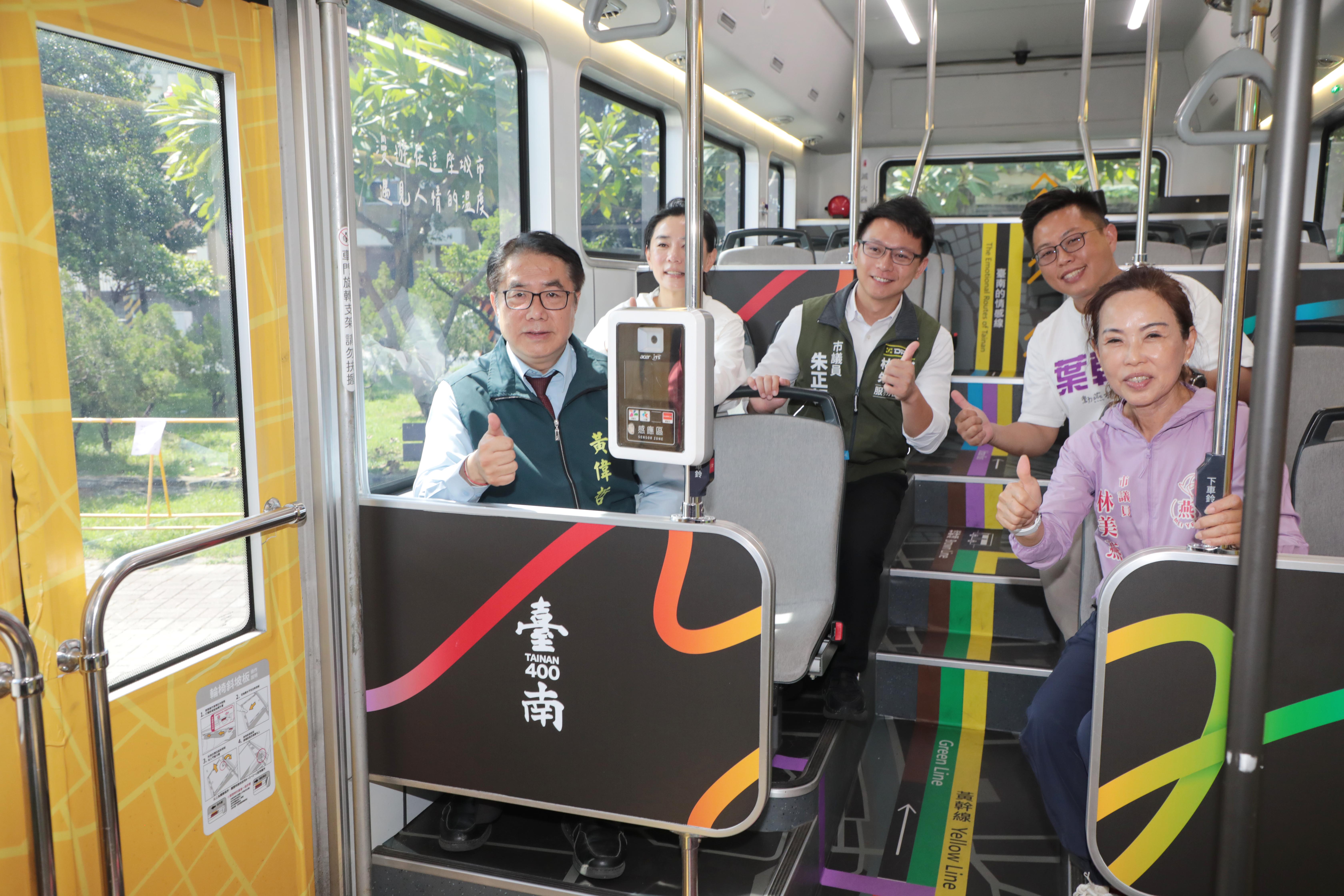 成大醫院直通高雄茄萣「台南101都會公車」今通車　黃偉哲：串聯重要節點讓市民通勤、就醫更快速省時
