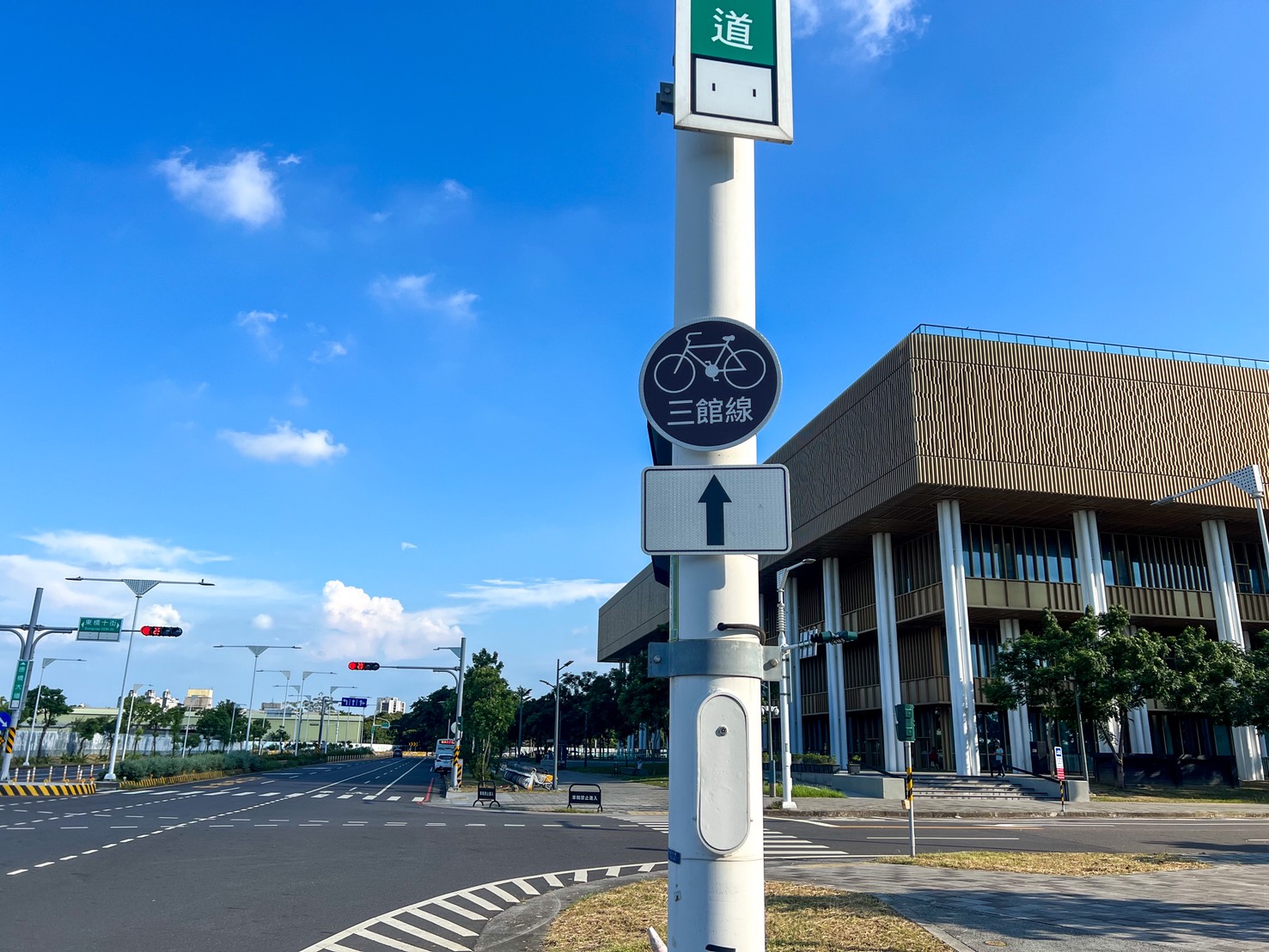 環狀自行車道成型，三館自行車道悠遊行
