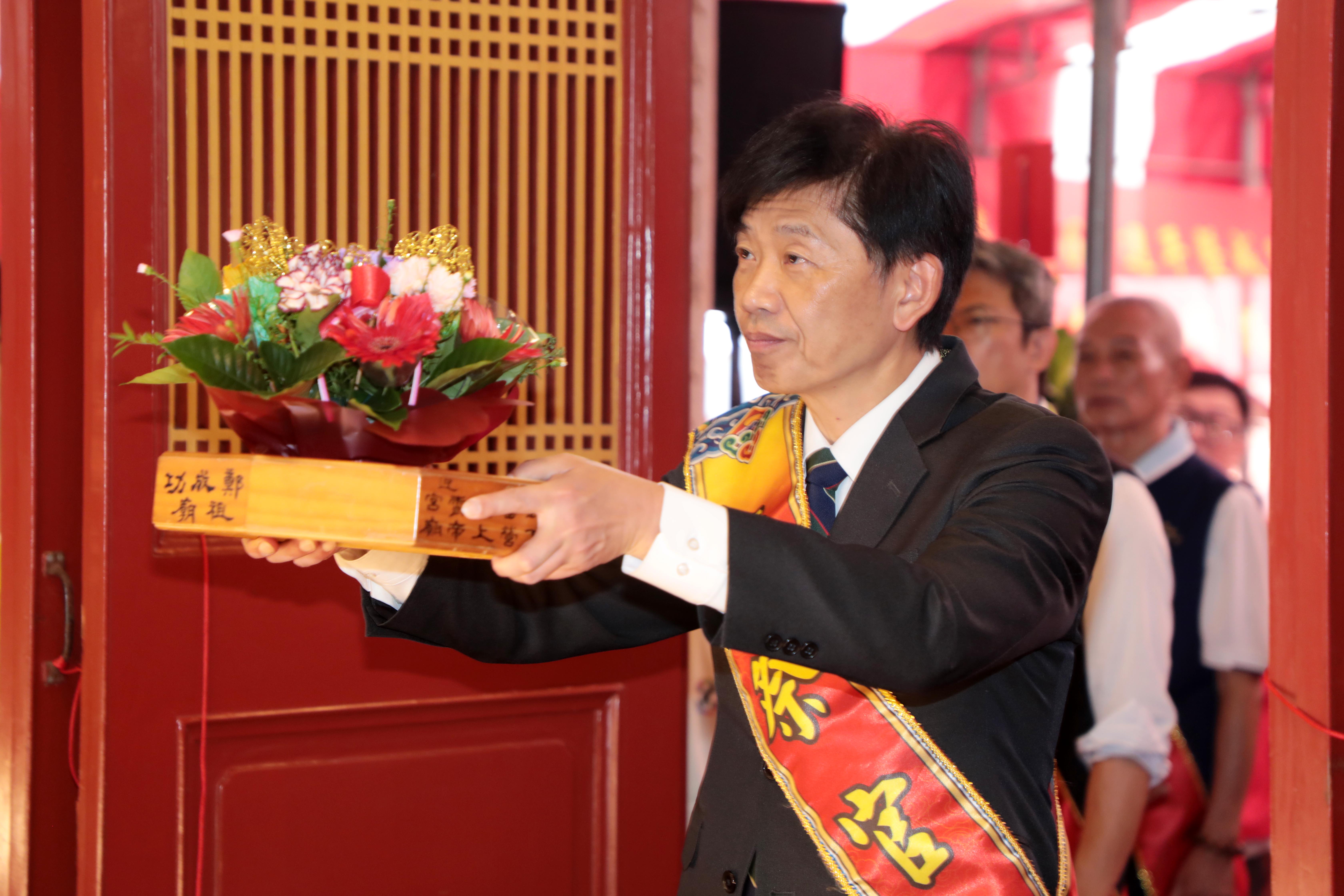 延平王鄭成功401週年聖誕秋祭　黃偉哲：盼承續延平王精神共榮台南