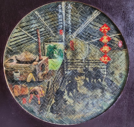 「台南奇人帶路」系列報導27-龍崎草地博士林仙化，竹藝編雕寫畫功力深，用四句聯帶導覽，發揚鄉土文化