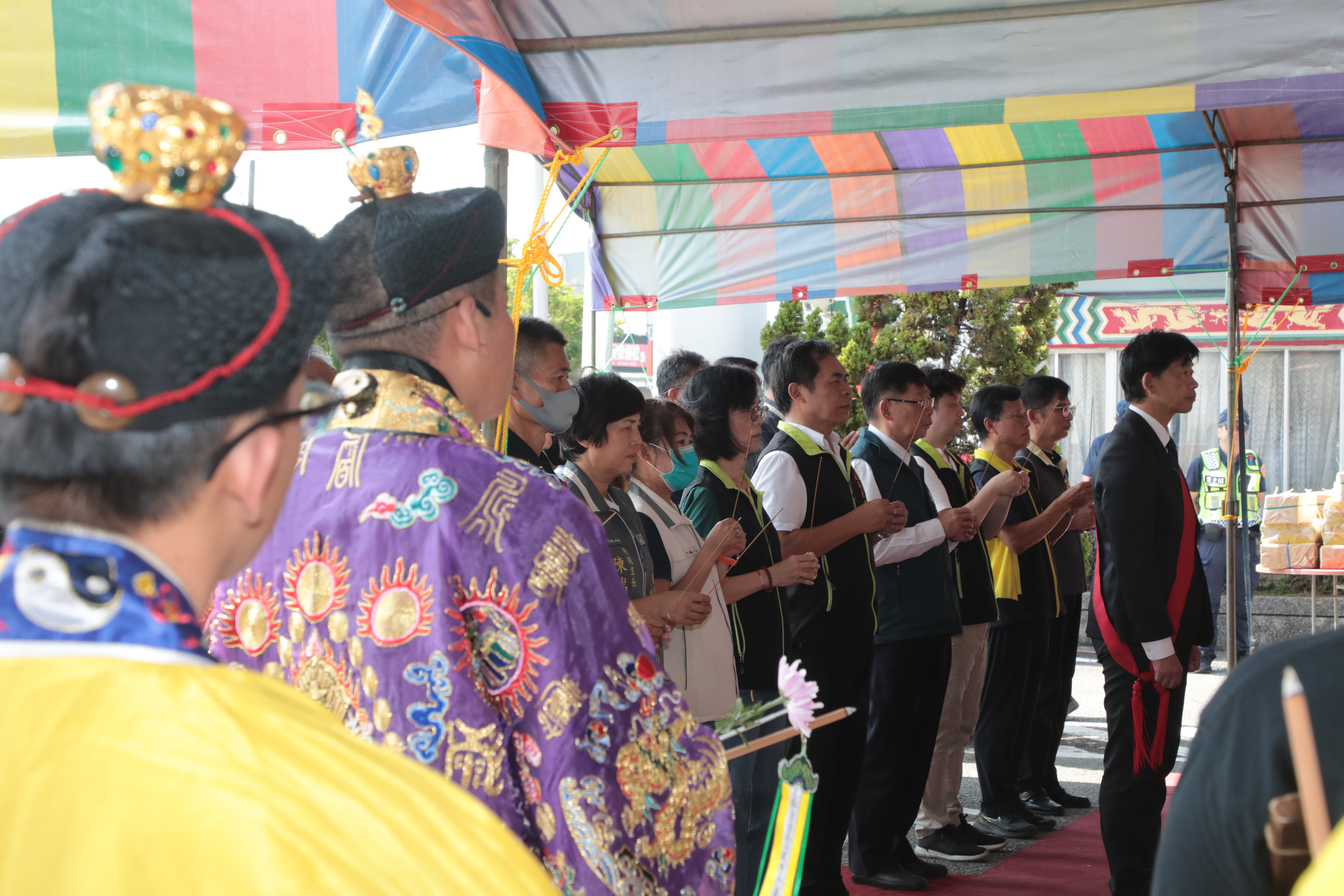 南市中元祭典法會 黃偉哲祈願風調雨順市運昌隆