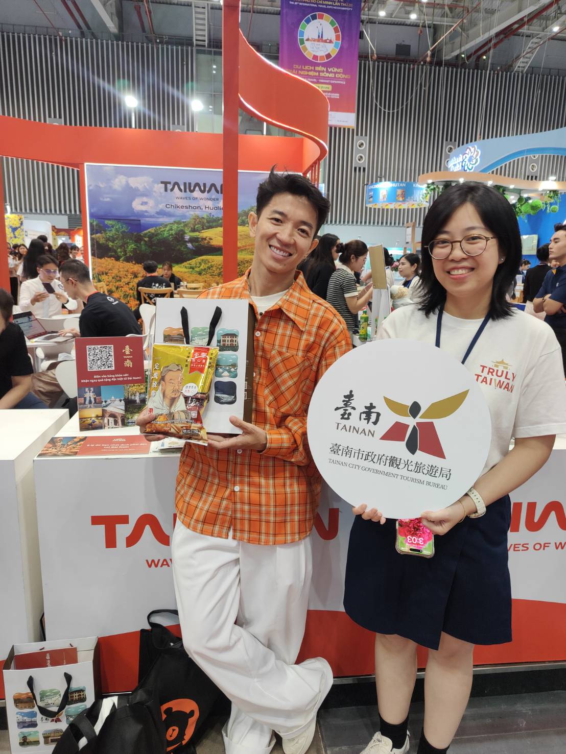 臺南美食x文化x遊程  南市府亮相胡志明市ITE國際旅展展現觀光新魅力