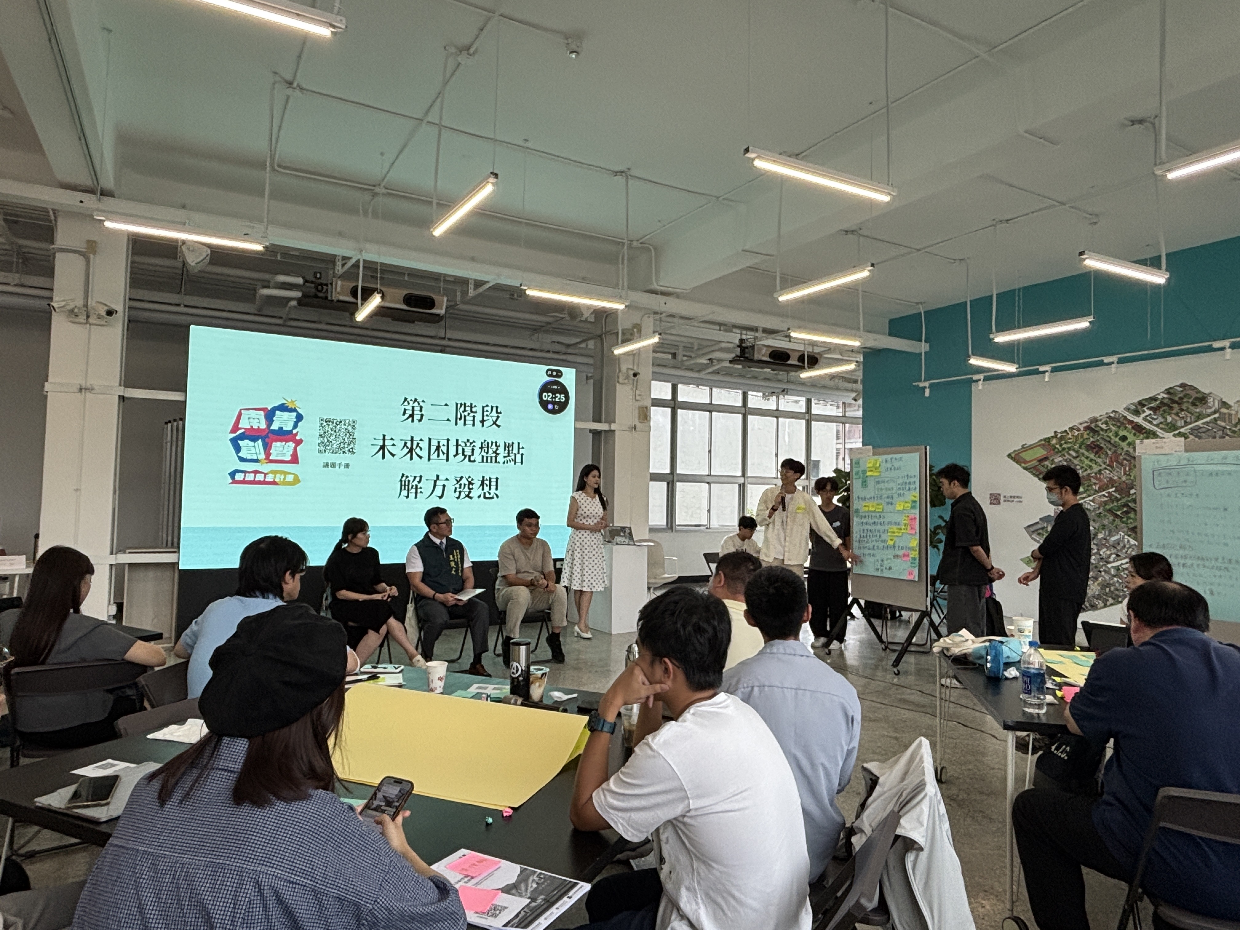 青年創意為城市加速 南青共議南鐵地下化後的綠色運具未來