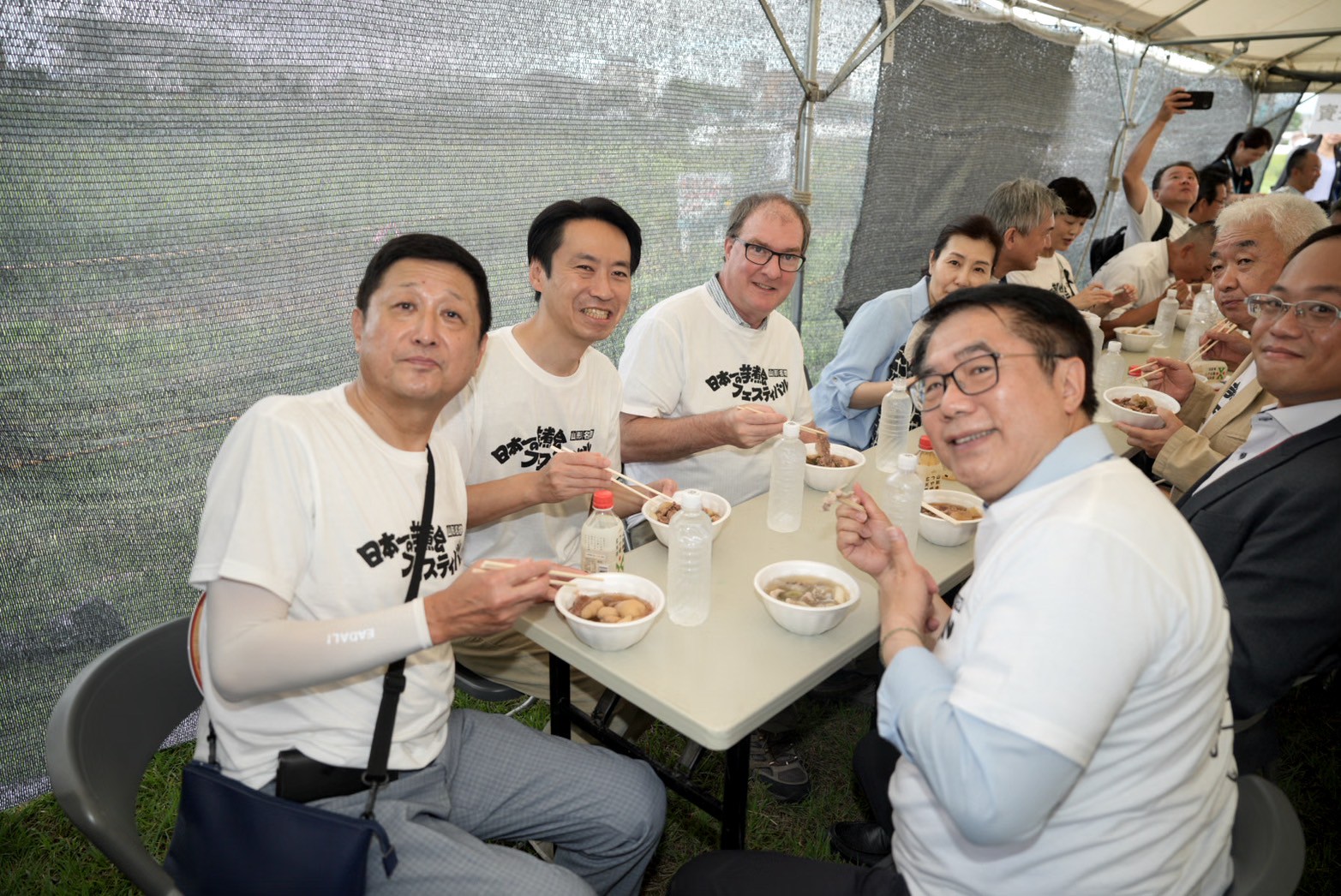 友誼市山形市大型活動「日本第一芋煮節」 黃偉哲出席力挺宣傳台南