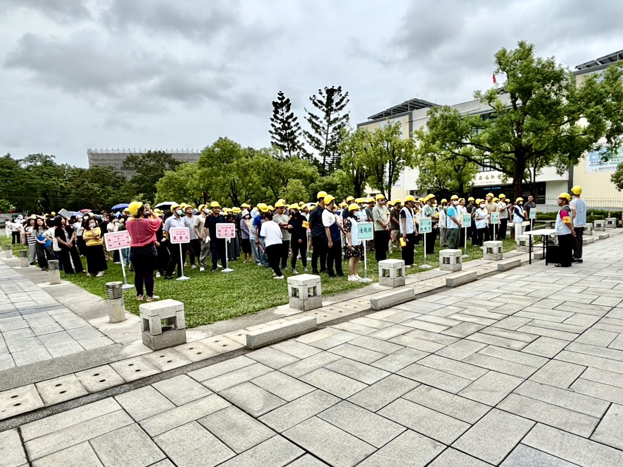 臺南市政府三市政中心國家防災日舉行地震防災演練  強韌整備！全面提升地震應變能力