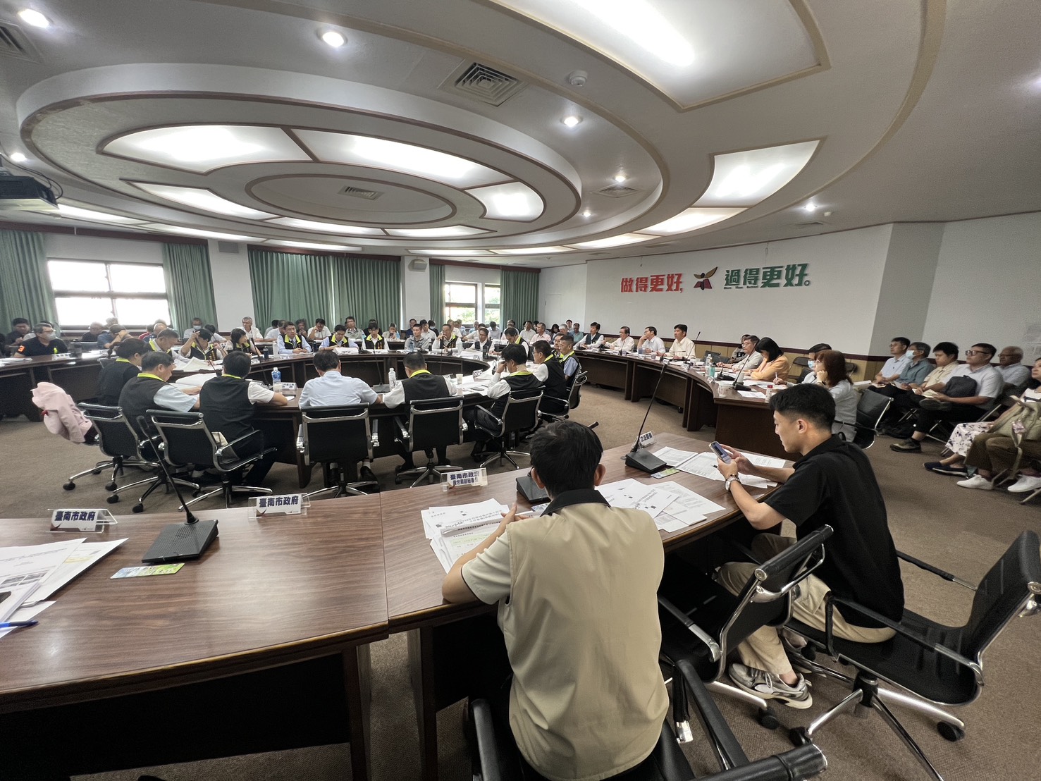 台南嚴陣以待！樺加沙颱風來襲，黃偉哲下令加速修繕屋損，防颱整備達最高標準