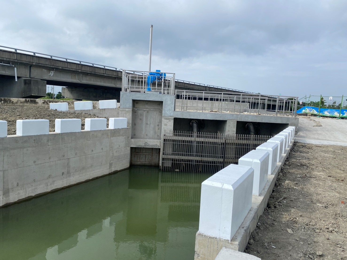 北門區38號水門改建完成，強化區域防洪量能