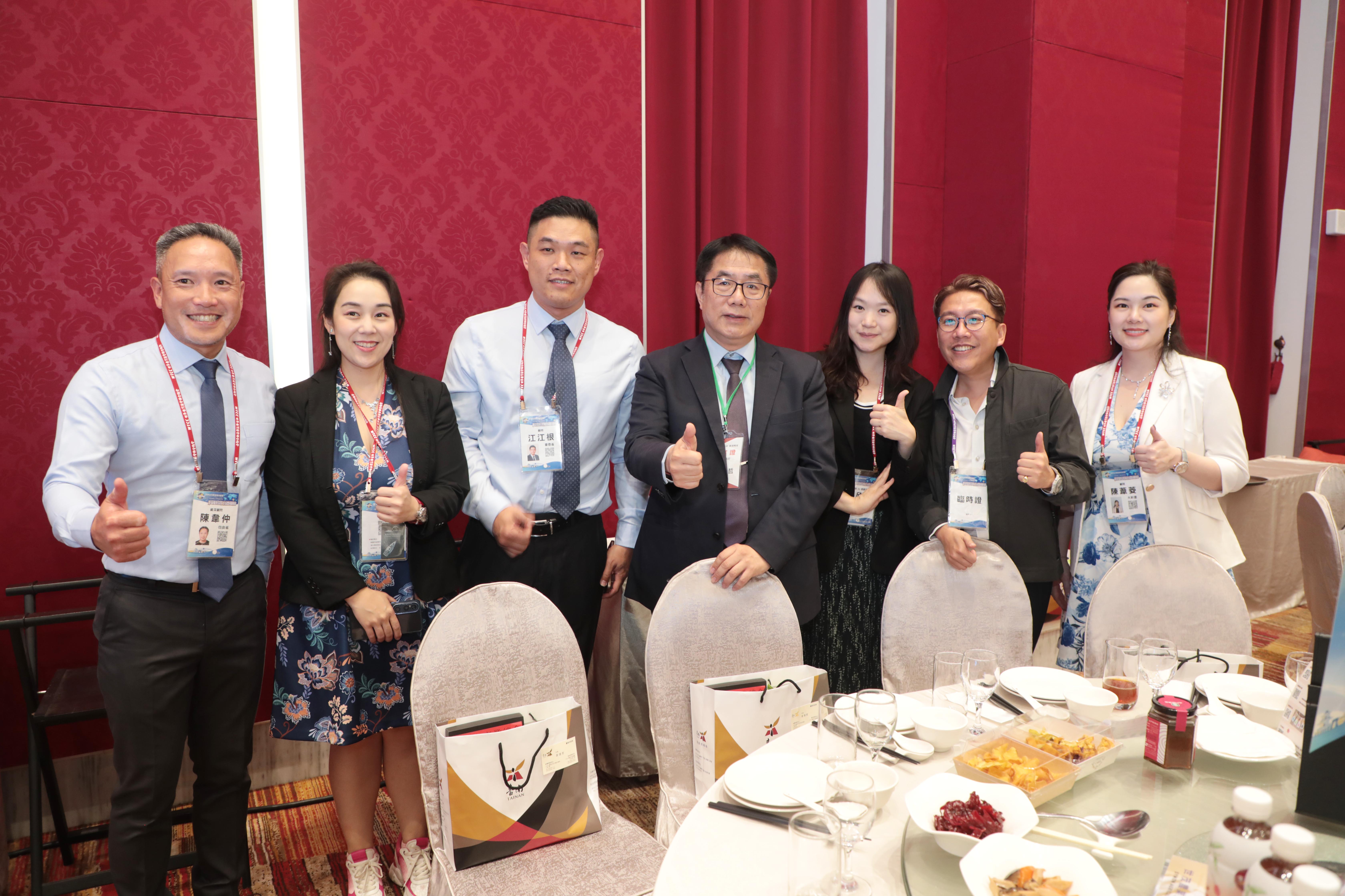 南市府辦晚宴歡迎全球六大洲台商齊聚府城  黃偉哲誠邀企業投資共創合作新契機