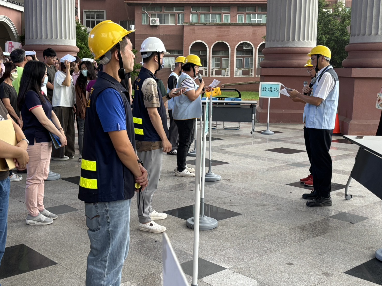 曾文市政中心首度舉行地震防災演練  強韌整備！全面提升地震應變能力