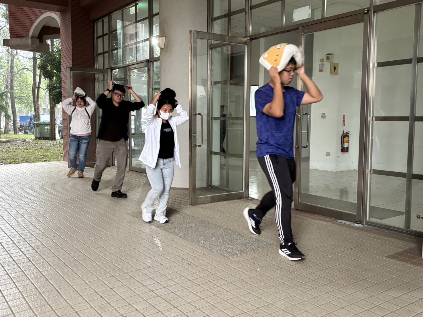 曾文市政中心首度舉行地震防災演練  強韌整備！全面提升地震應變能力