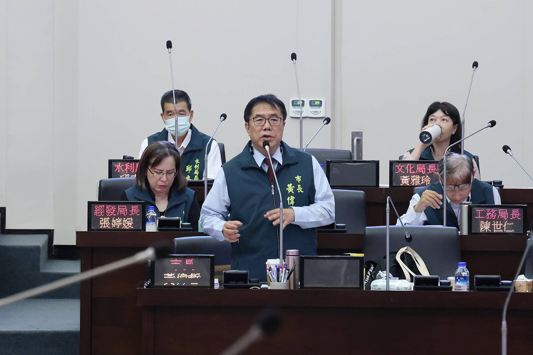 台南市議會第4屆第6次定期會開幕 黃偉哲：市民協助花蓮災區親友將研擬補助機制支持
