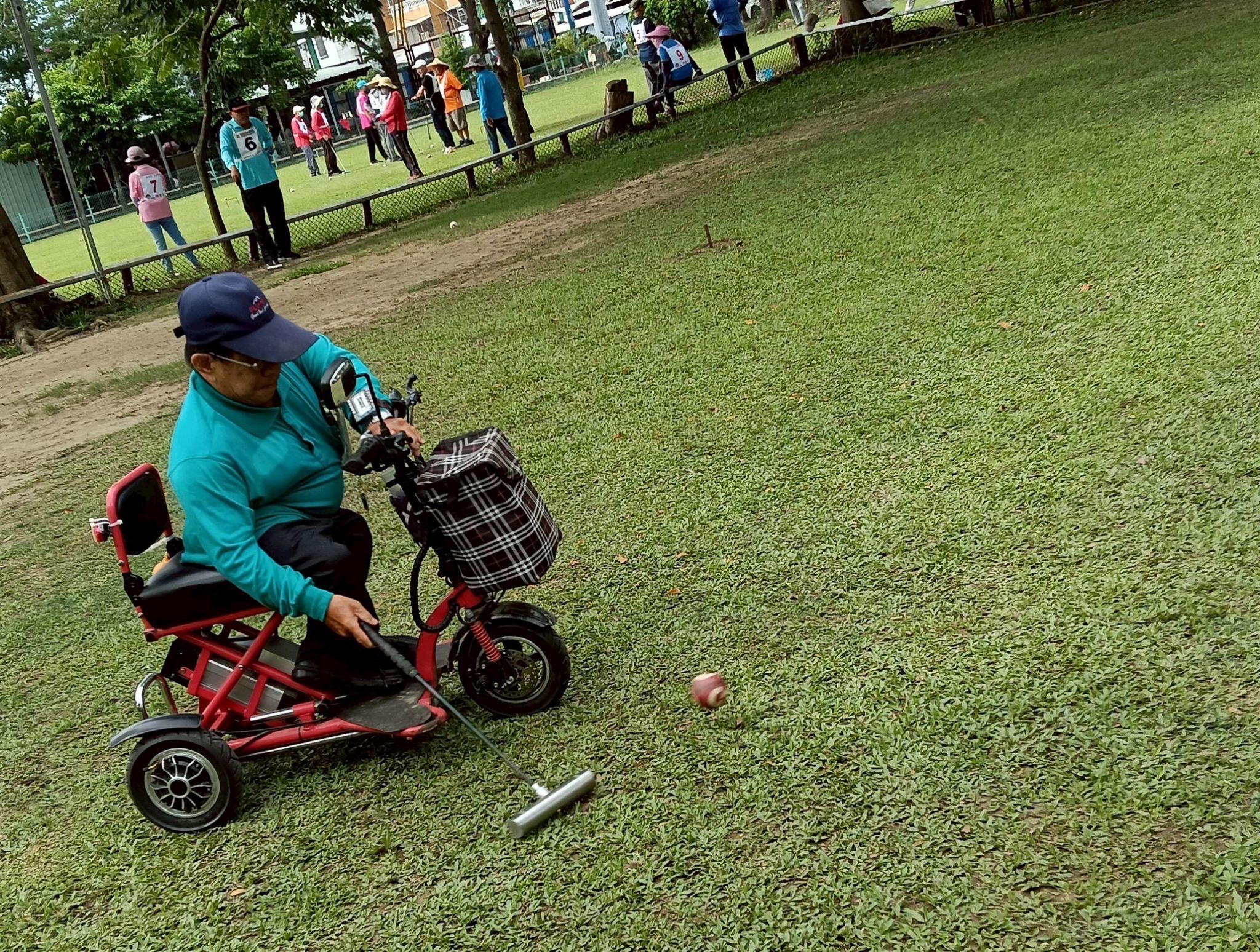 黃偉哲重視身心障朋友社會參與　跨局處公私協力促仁德槌球場增設無障礙廁所