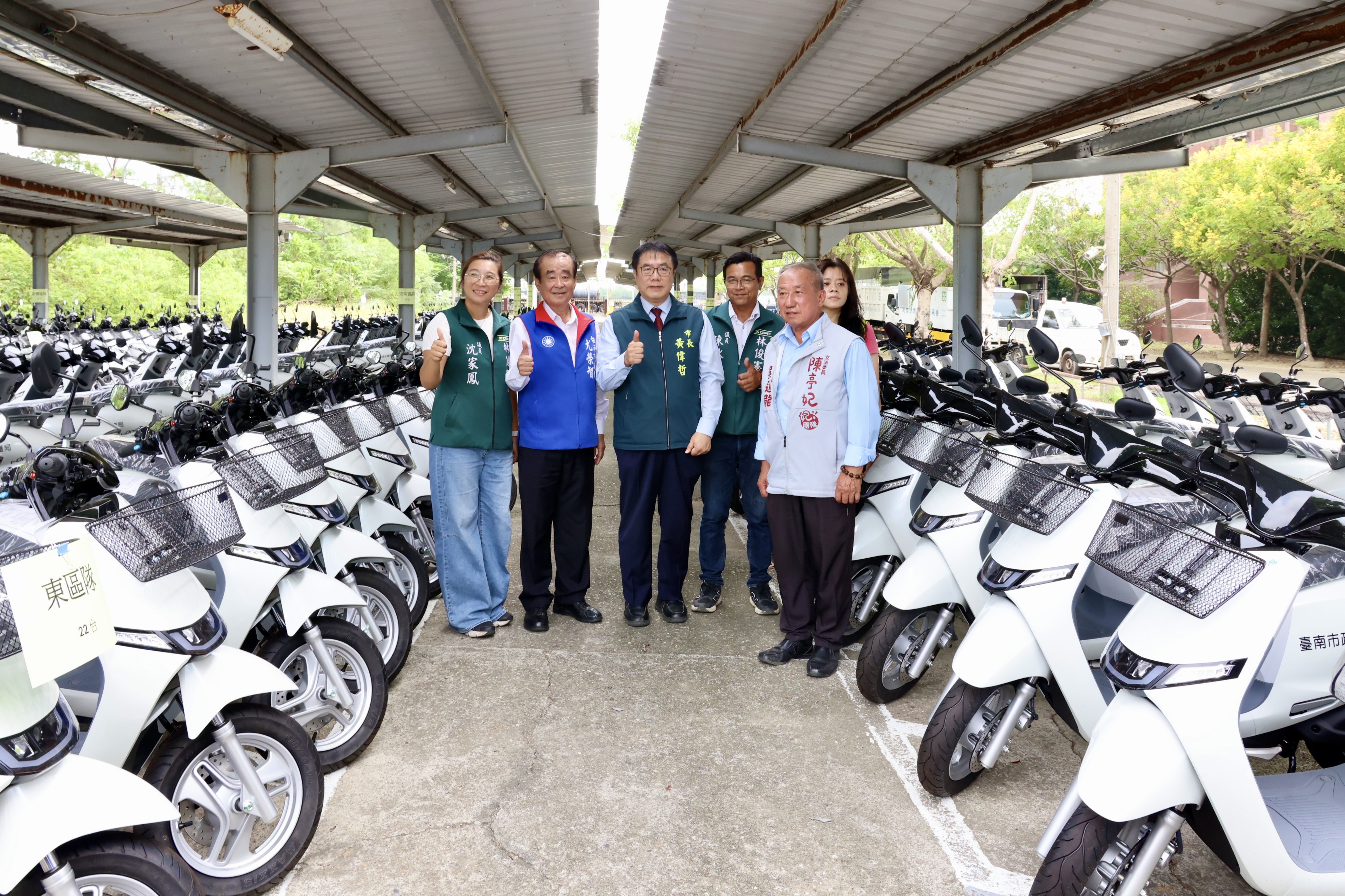 環保局推動清淨家園擴大租用電動機車 黃偉哲盼全民攜手讓城市更乾淨