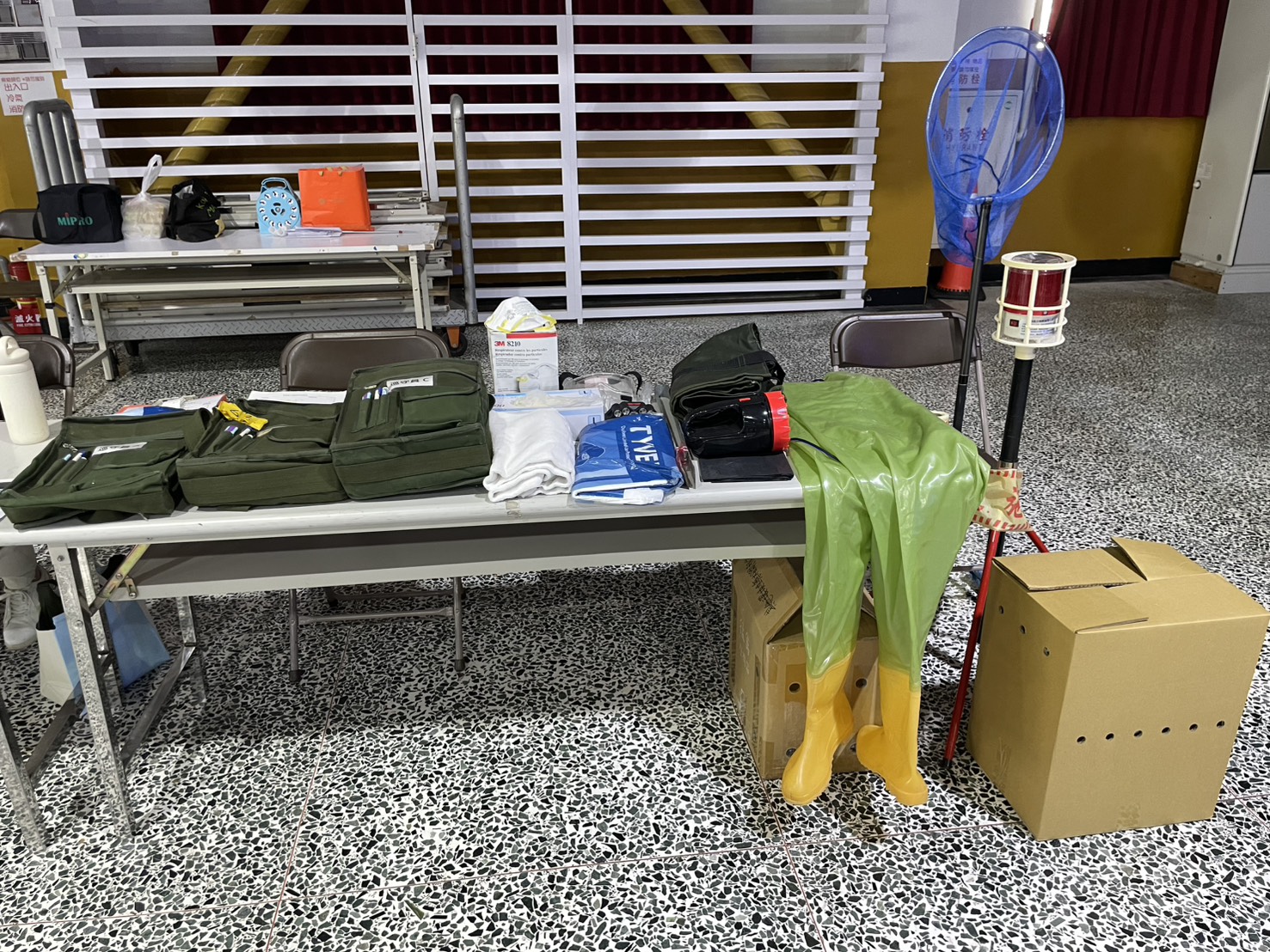 公私協力參與救傷演練 黑面琵鷺安心來臺度冬