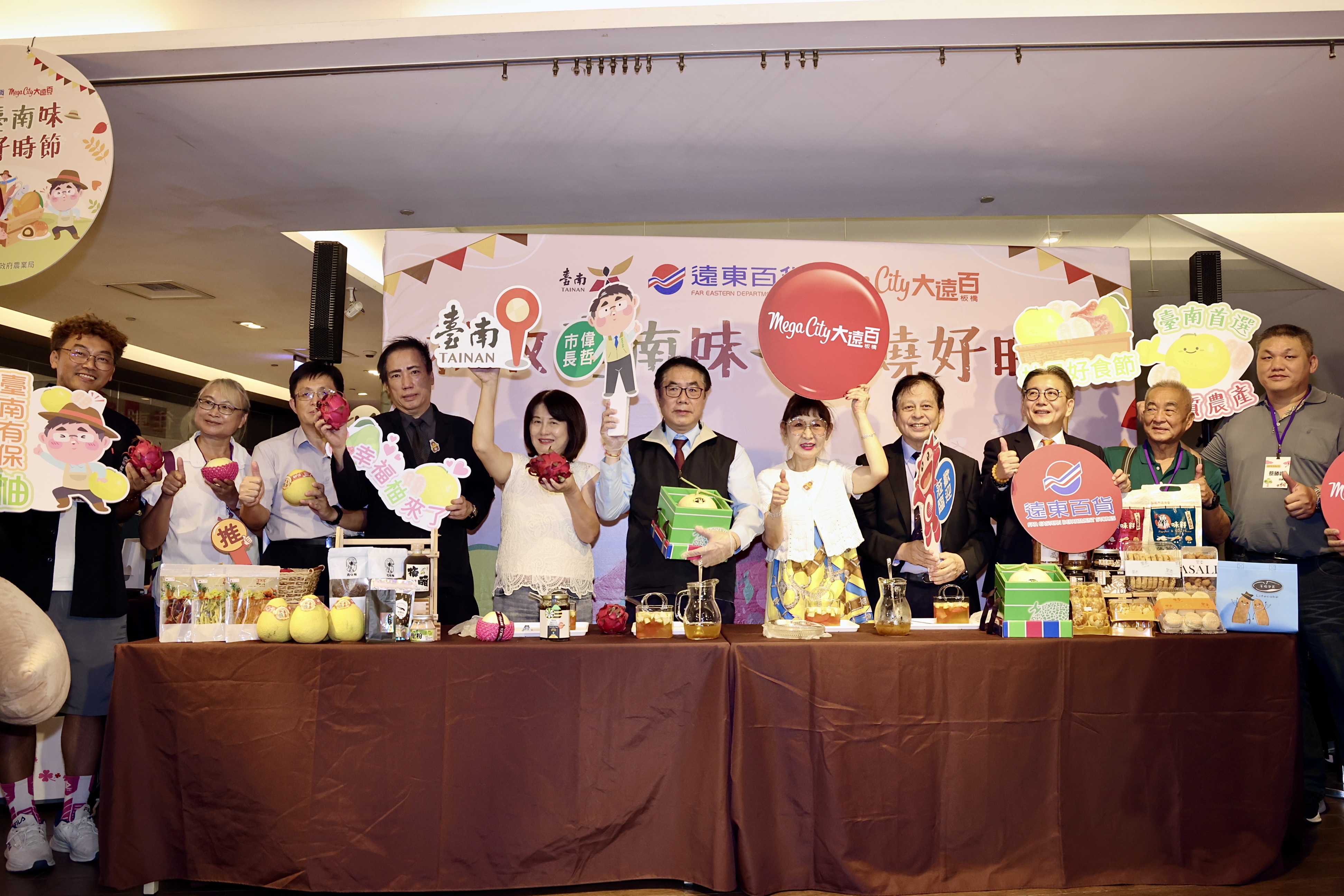 黃偉哲再度率隊北上推廣府城好味  國慶快閃「秋收台南味」魅力登場