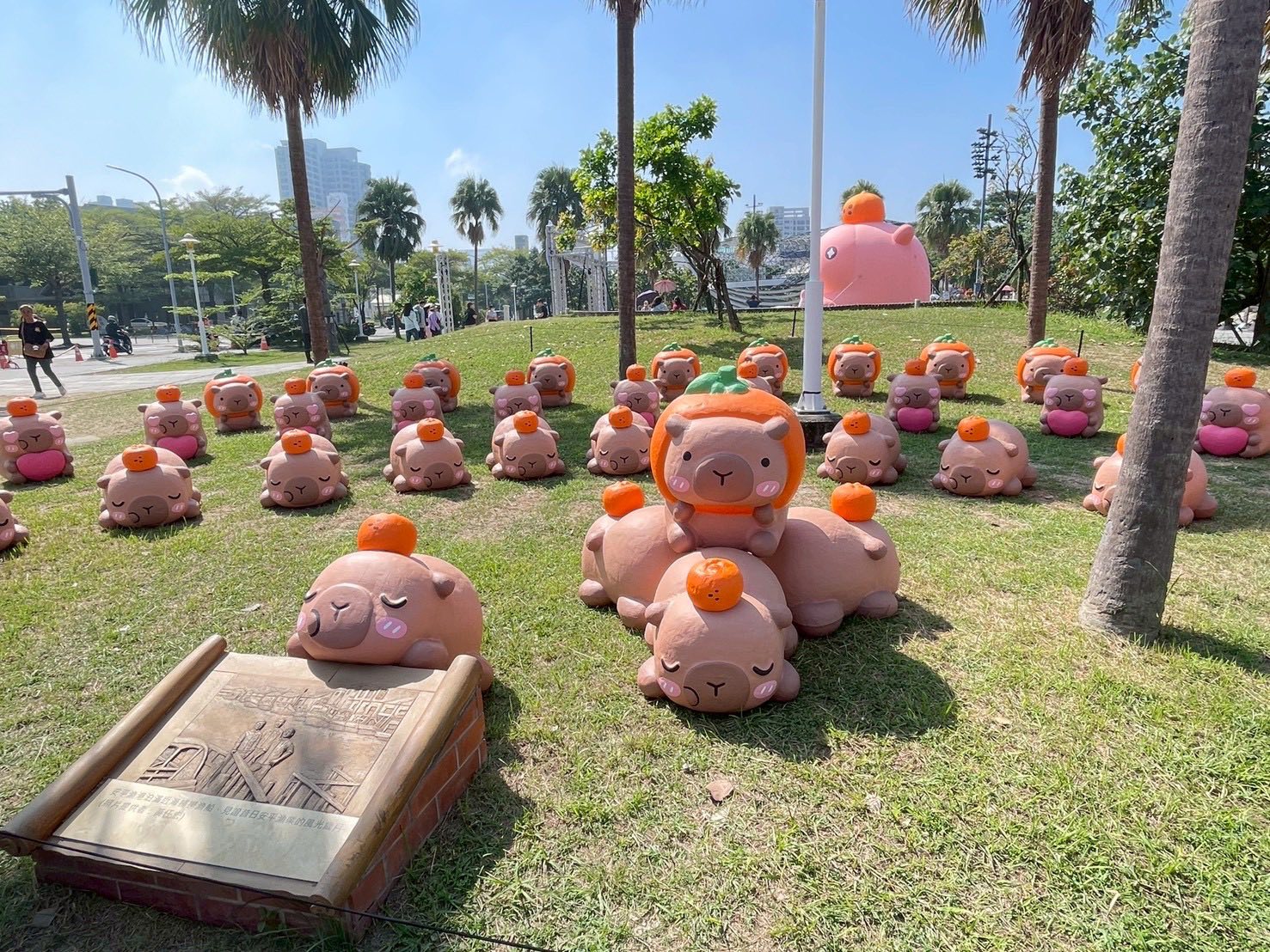 注意！卡比胖拉出沒安平漁人碼頭只到10月19日 歡迎把握最後展期 一起票選最愛造型