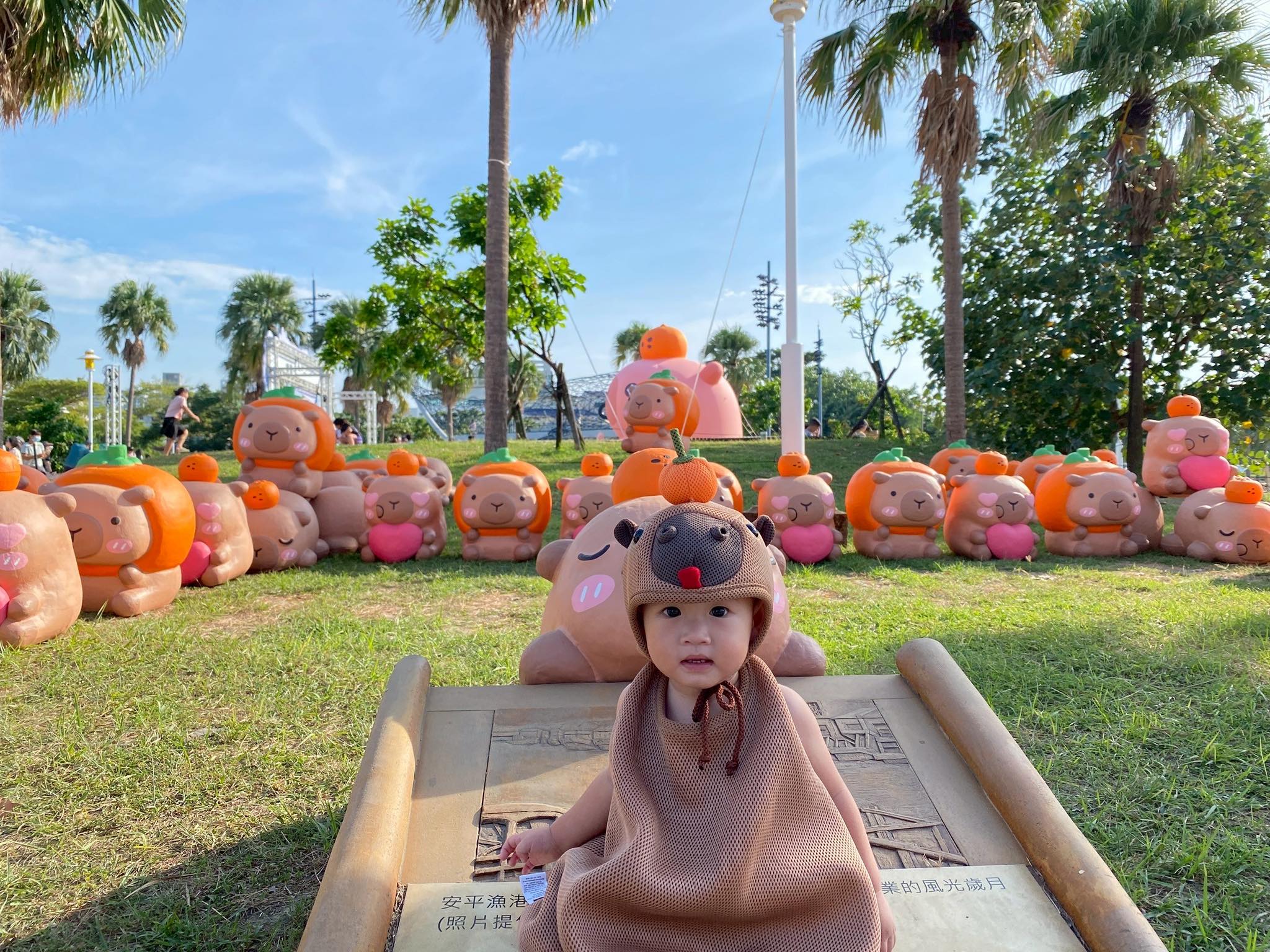 注意！卡比胖拉出沒安平漁人碼頭只到10月19日 歡迎把握最後展期 一起票選最愛造型