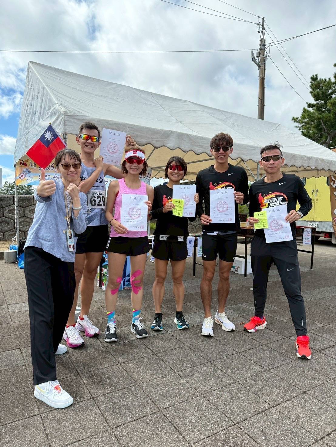臺南市政府體育局參與日本小松市2025勸進帳馬拉松 深化石川縣多城市體育交流 共築友誼新篇章