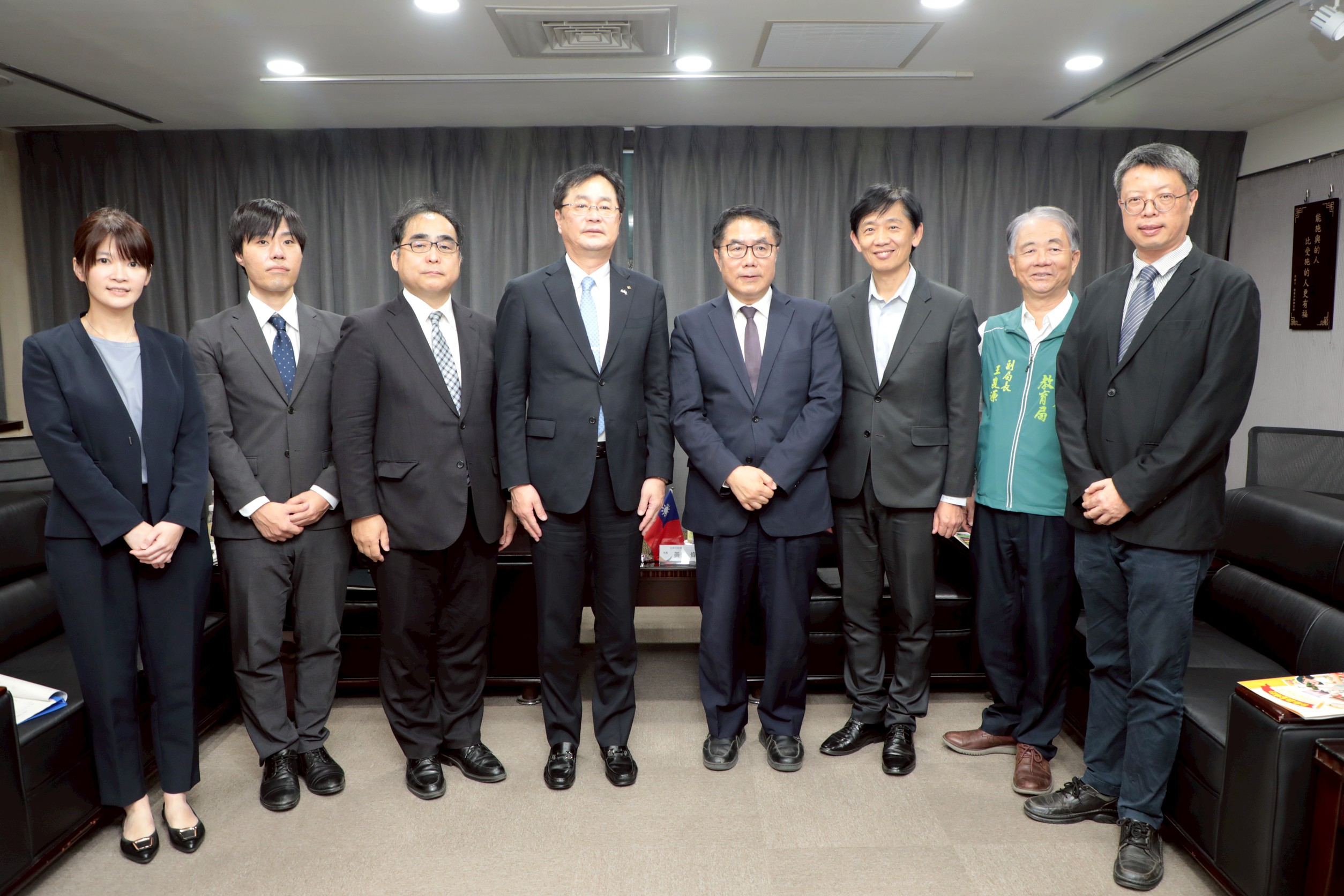 日美締盟城市齊來訪 黃偉哲樂見國際交流蓬勃發展