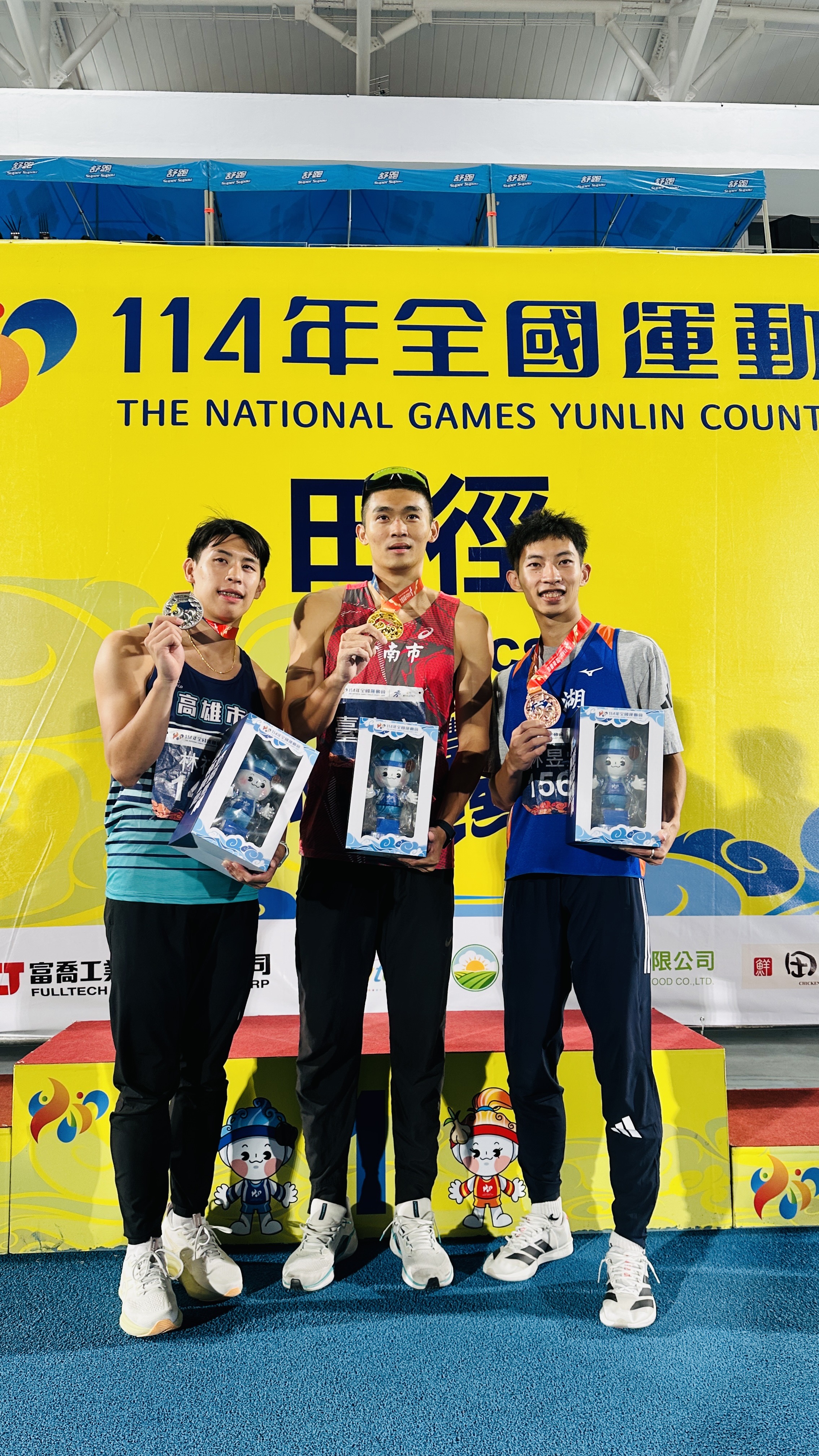 臺南之光！田徑好手陳玟溥全運會100公尺跑進10秒內  締造臺灣新紀錄  十項全能王晨佑四連霸