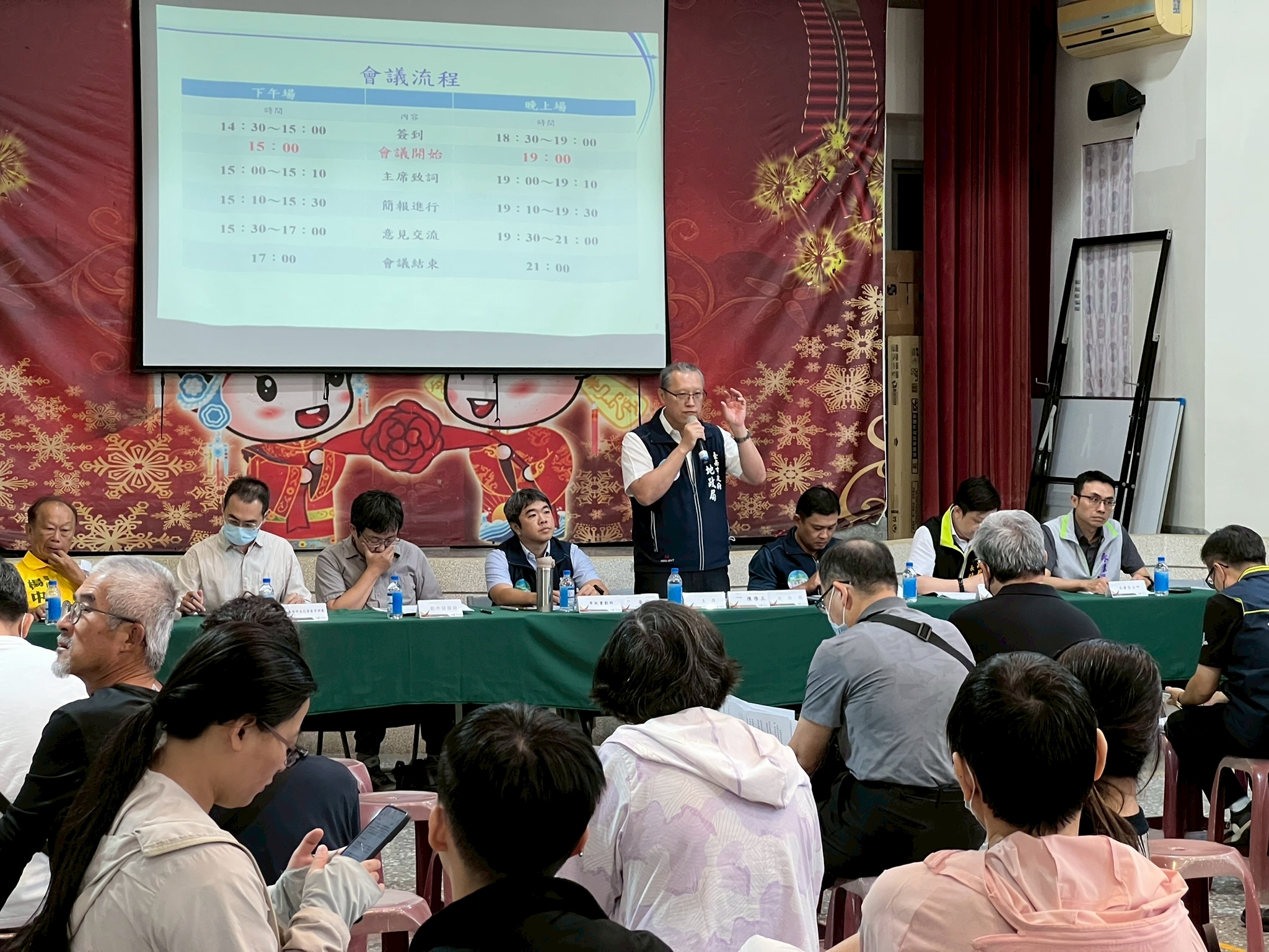 永康二王市地重劃說明會結束，在訴訟未定前基督教墓園部分暫不施作