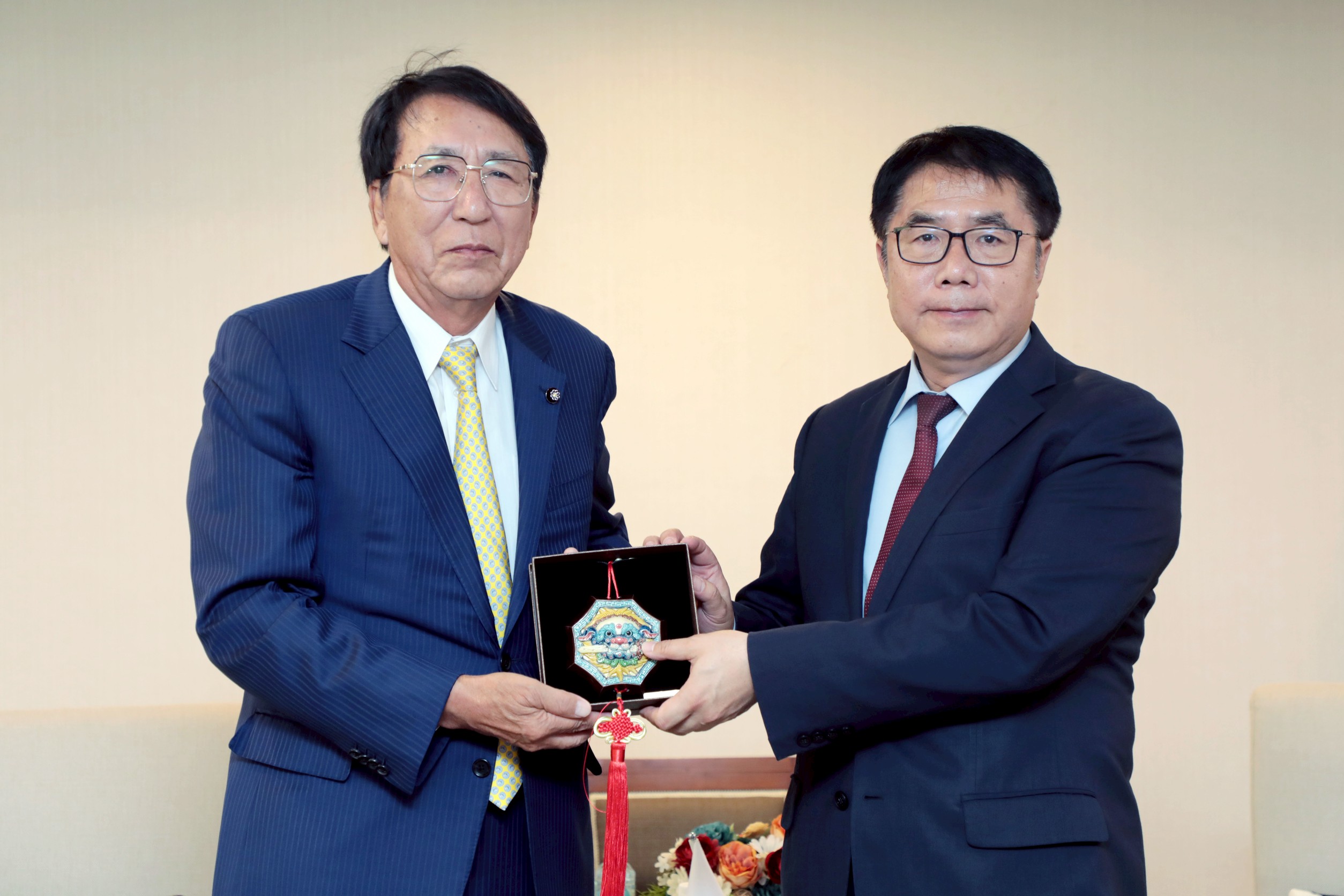 有朋紛自遠方來  黃偉哲歡迎石川縣白山市與靜岡縣藤枝市訪問團