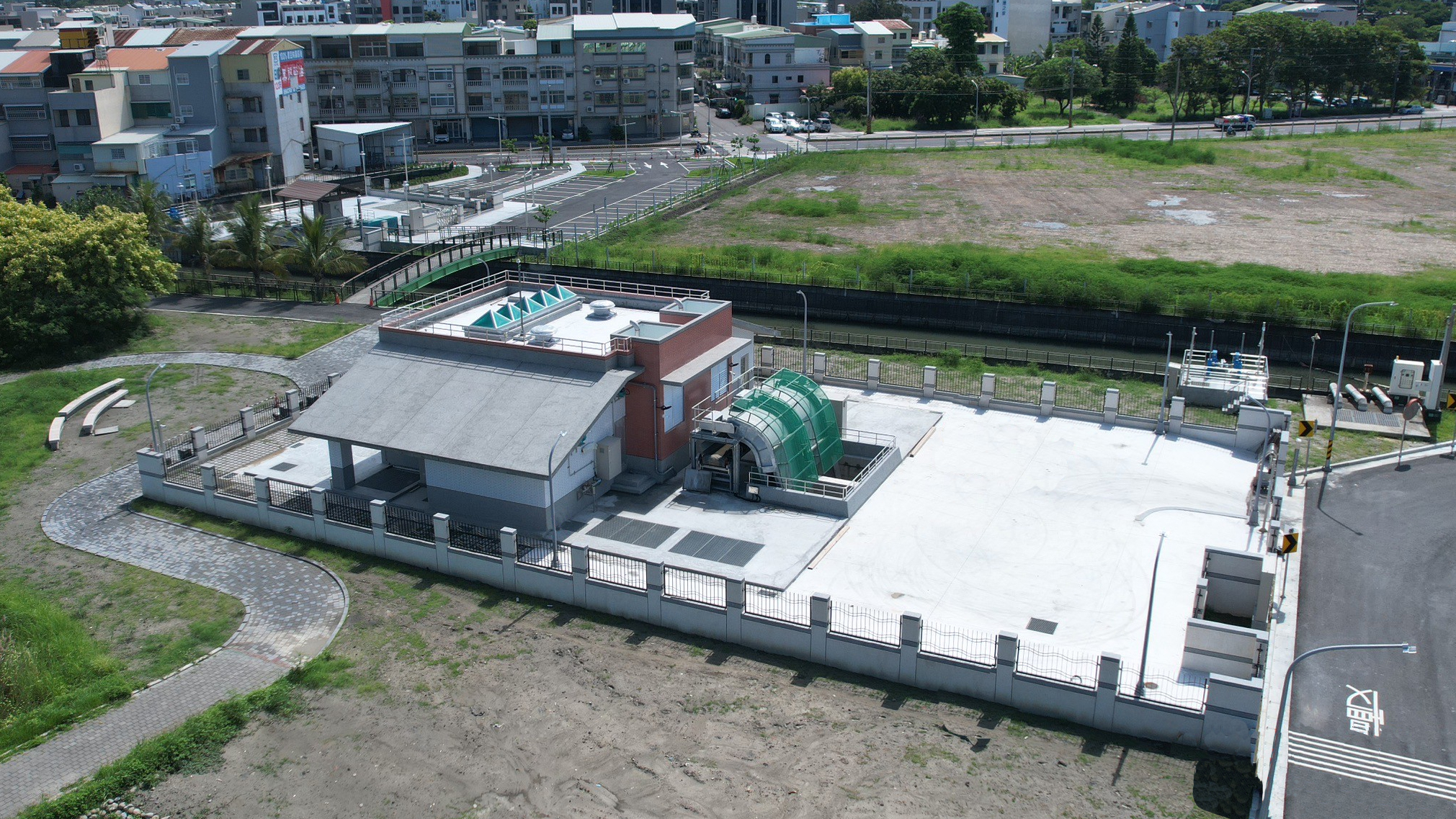 「臺南市喜樹灣裡市地重劃、代辦區外灣1滯洪池及抽水站工程」獲南市府第7屆公共工程優質獎特優