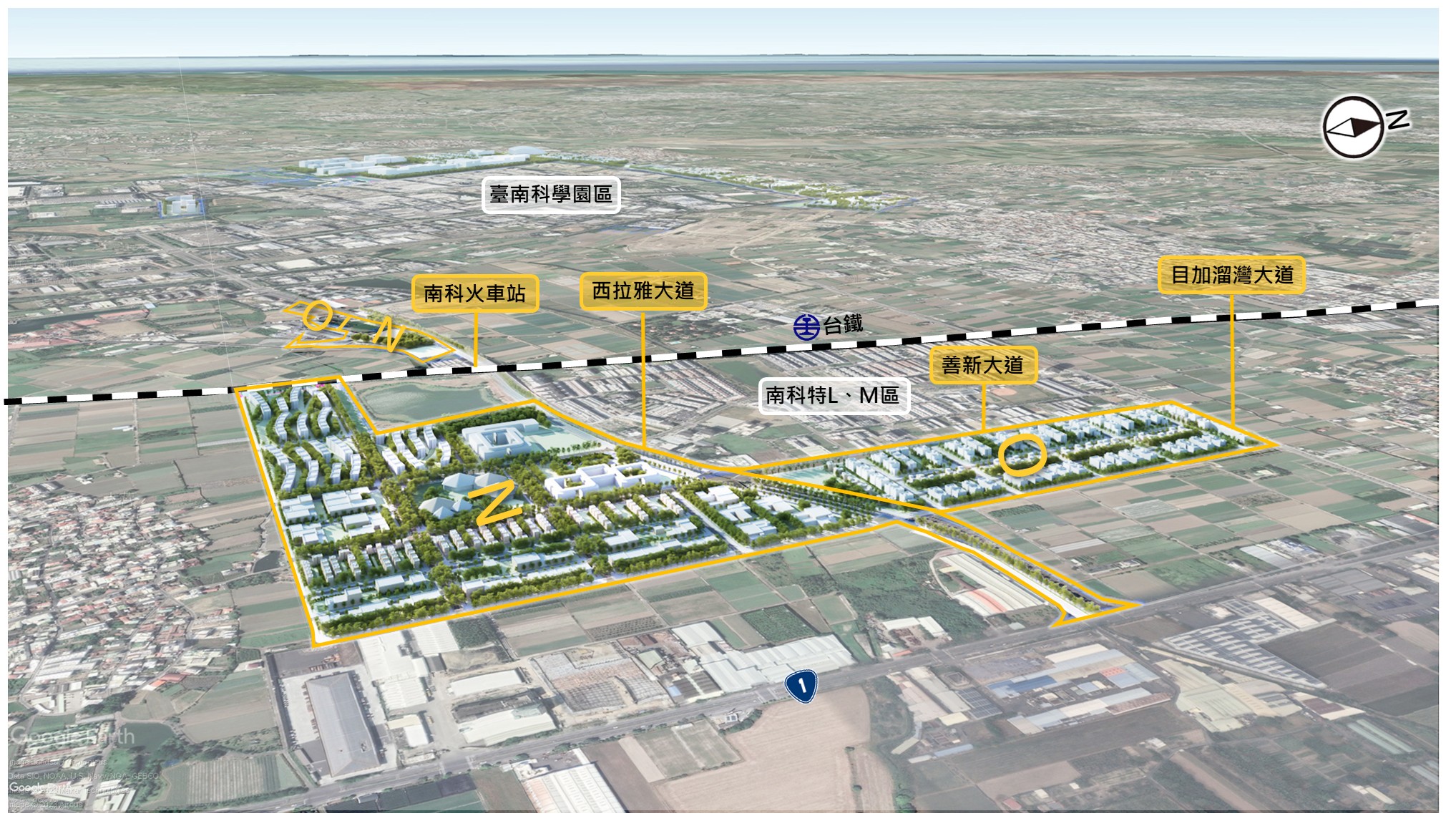 南科A-O區區段徵收案通過內政部審查，預定11月公告徵收、12月發放補償費