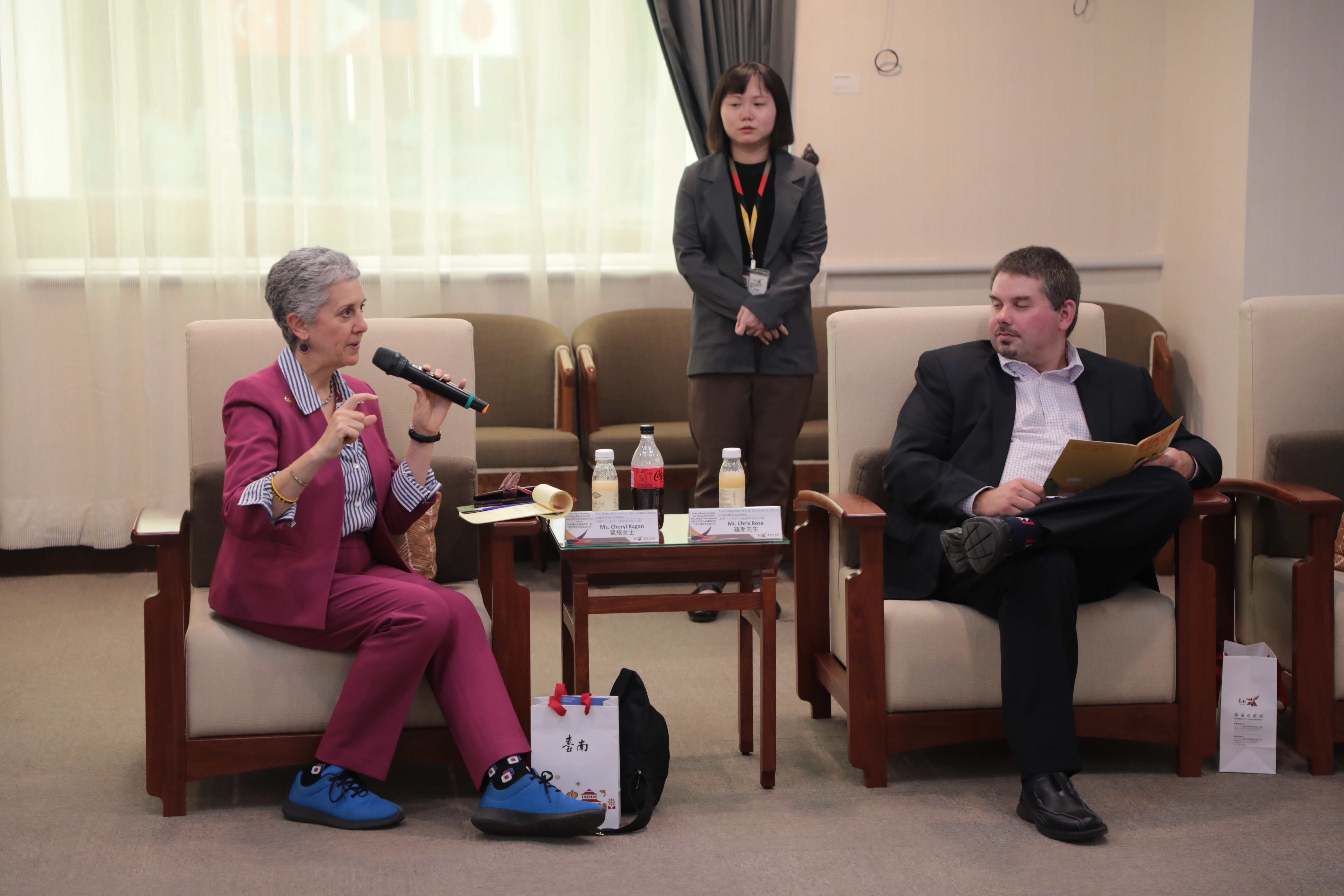 美國中大西洋州議會領袖團來訪台南 喜愛古都文化與台南熱情陽光