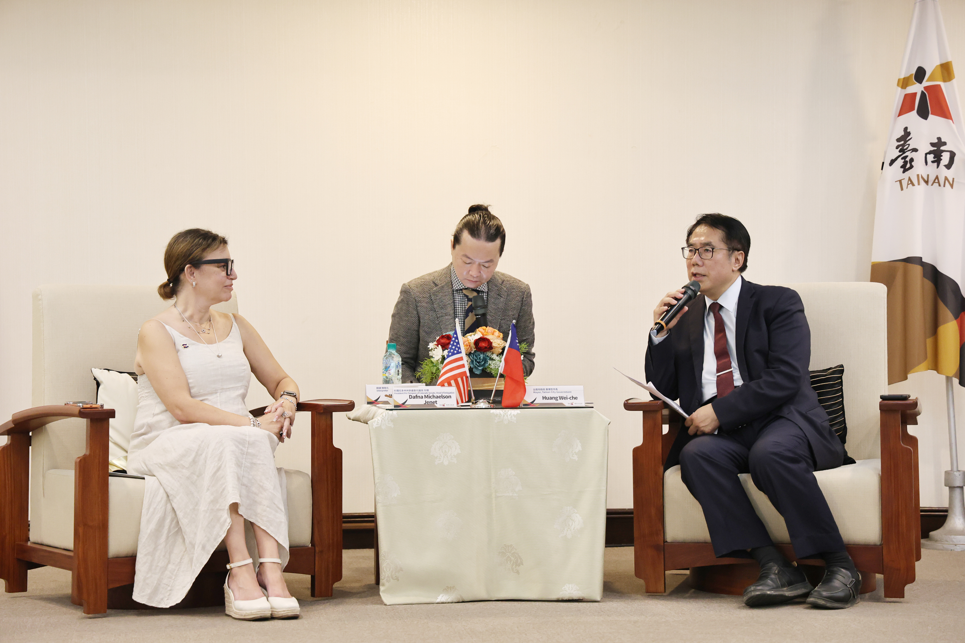 美國中西部跨州議會領袖團到訪台南 黃偉哲盼深化台美地方友誼