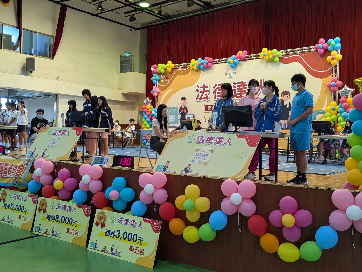 臺南市114年度「法律達人～青少年認識法律擂臺賽」決賽成績出爐