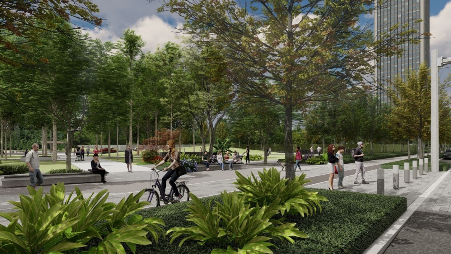 永康創意園區再為永康增添大型公園  40米綠蔭大道 千坪寵物公園